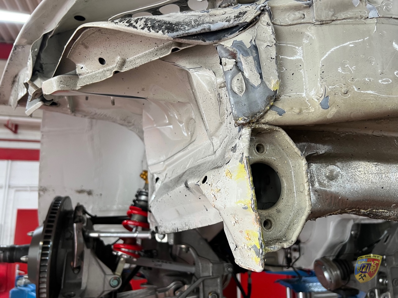 Porsche 997 GT3 R Unfallschaden Wasxxx