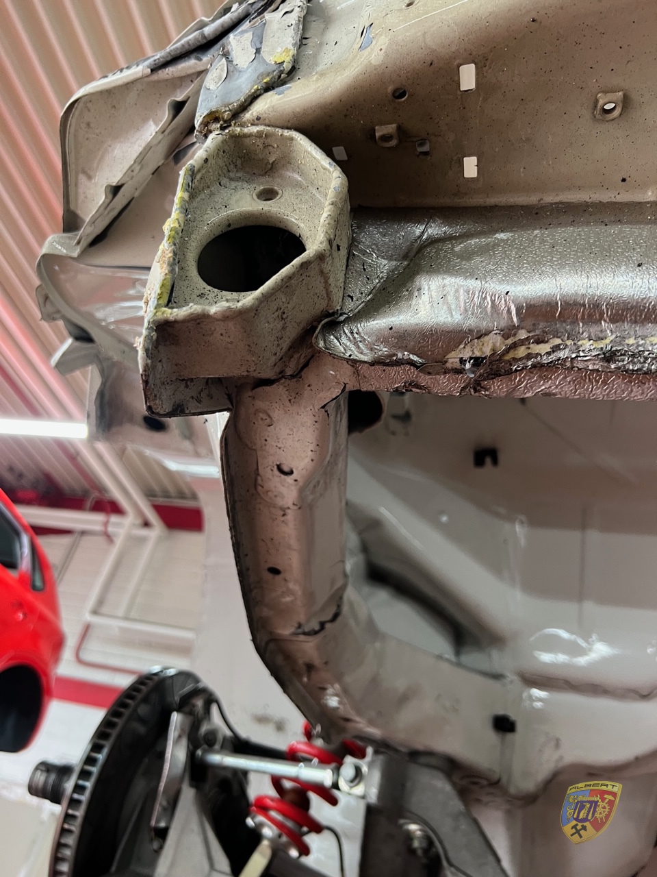 Porsche 997 GT3 R Unfallschaden Wasxxx