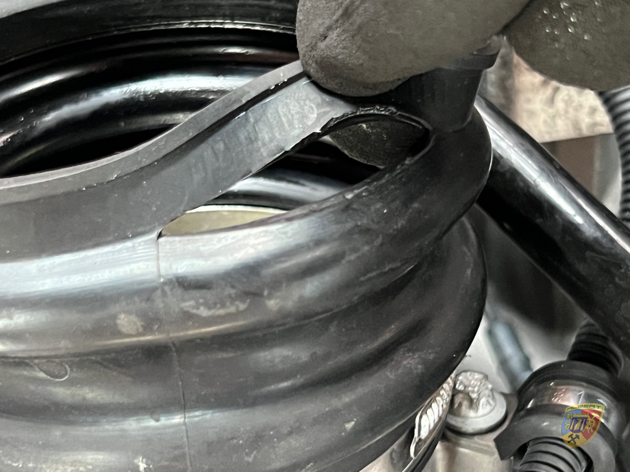 Porsche 997 GT3 R Unfallschaden Wasxxx