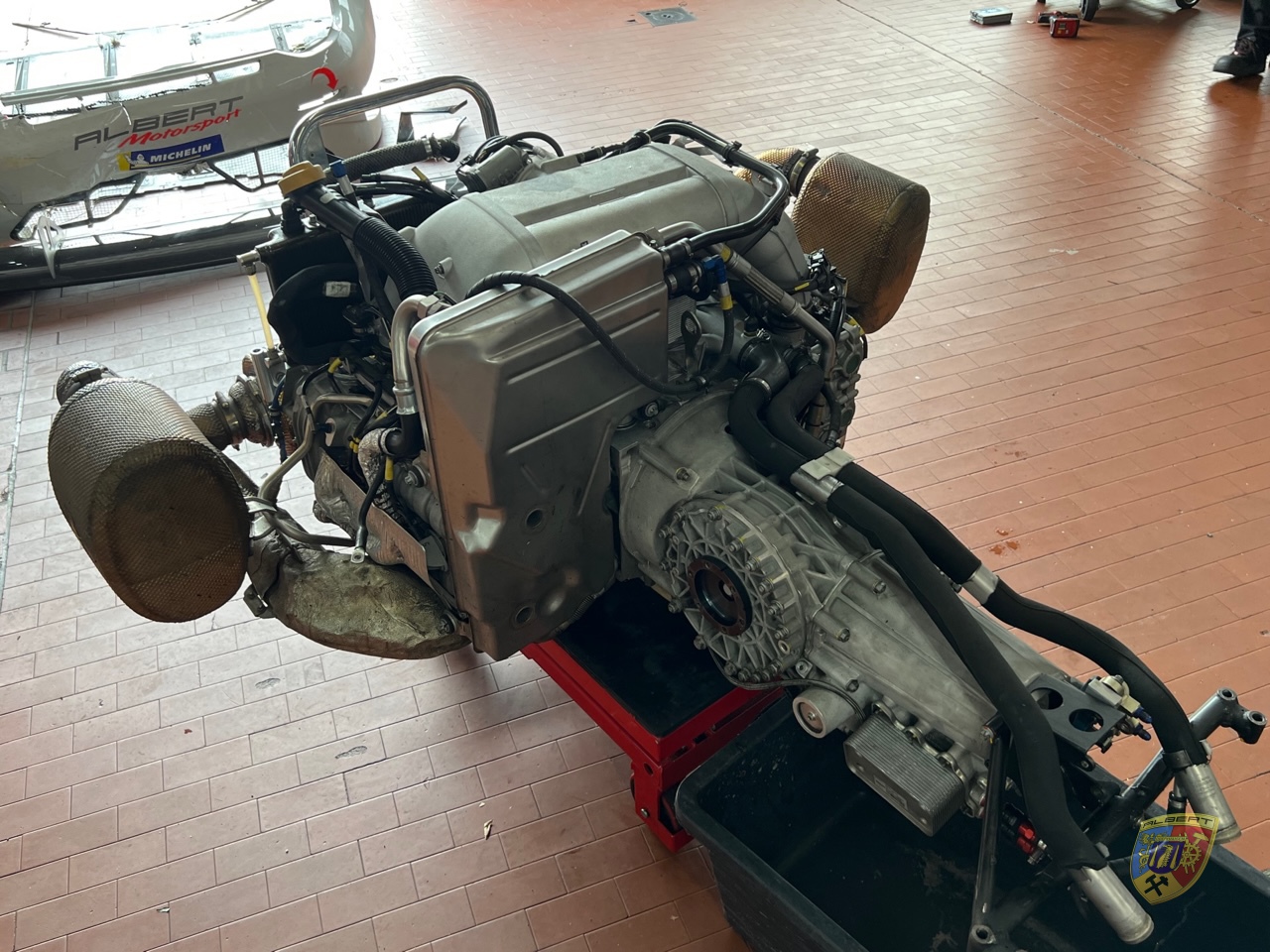 Porsche 997 GT3 R Unfallschaden Wasxxx