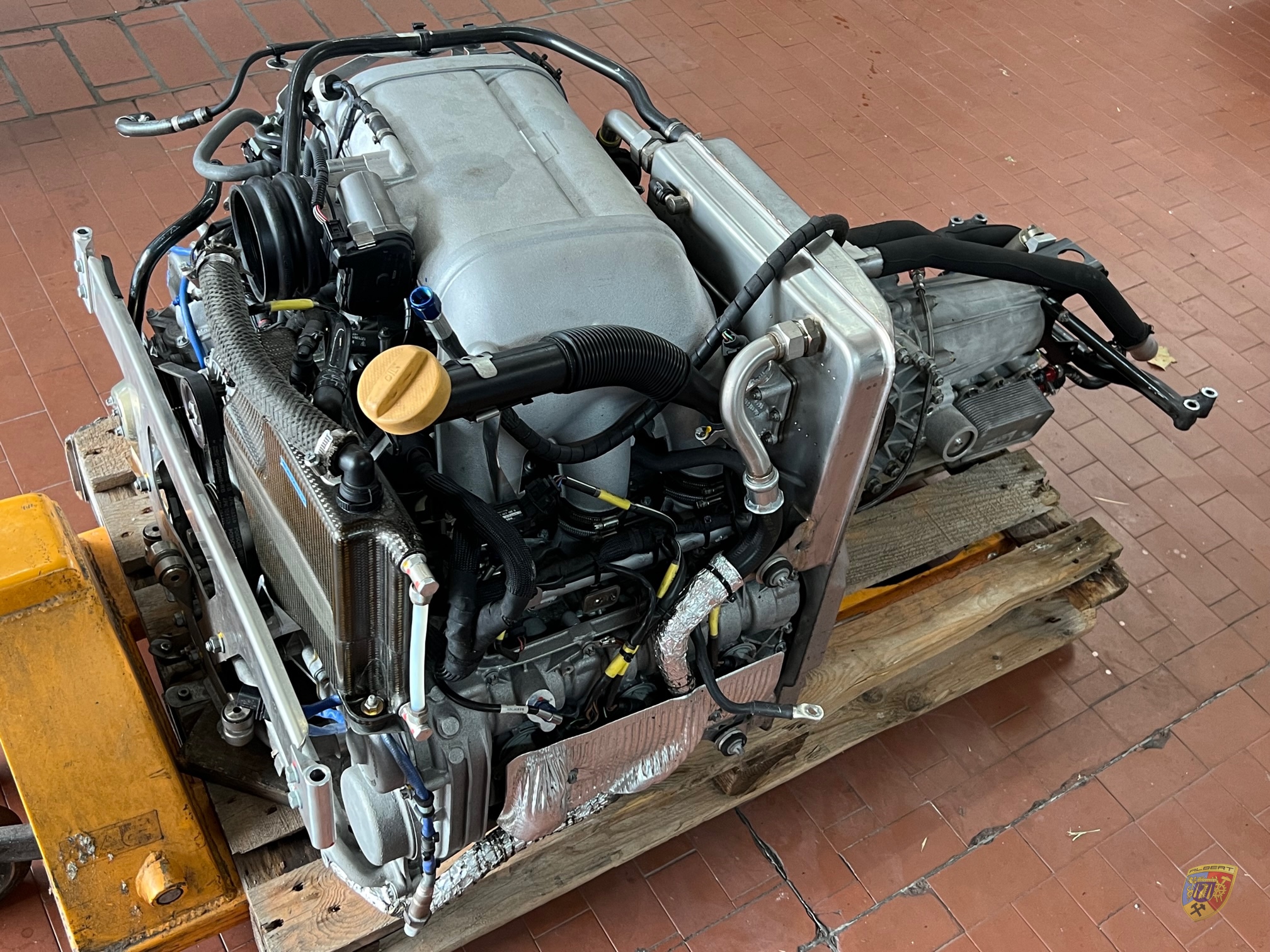 Porsche 997 GT3 R Unfallschaden Wasxxx