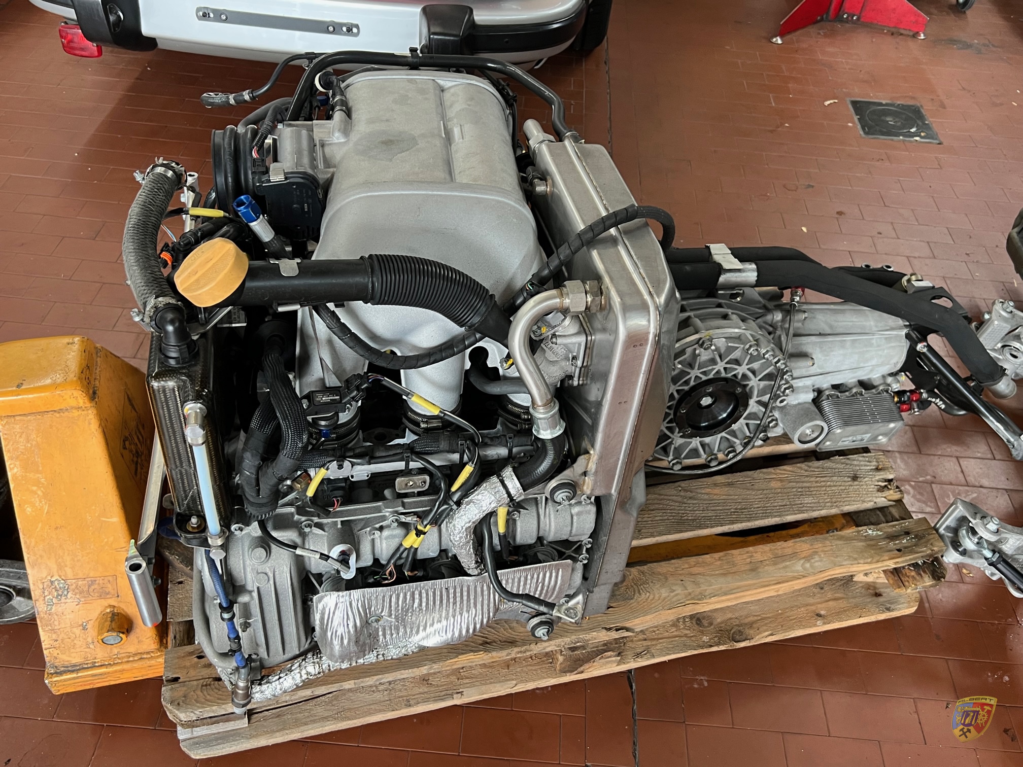 Porsche 997 GT3 R Unfallschaden Wasxxx