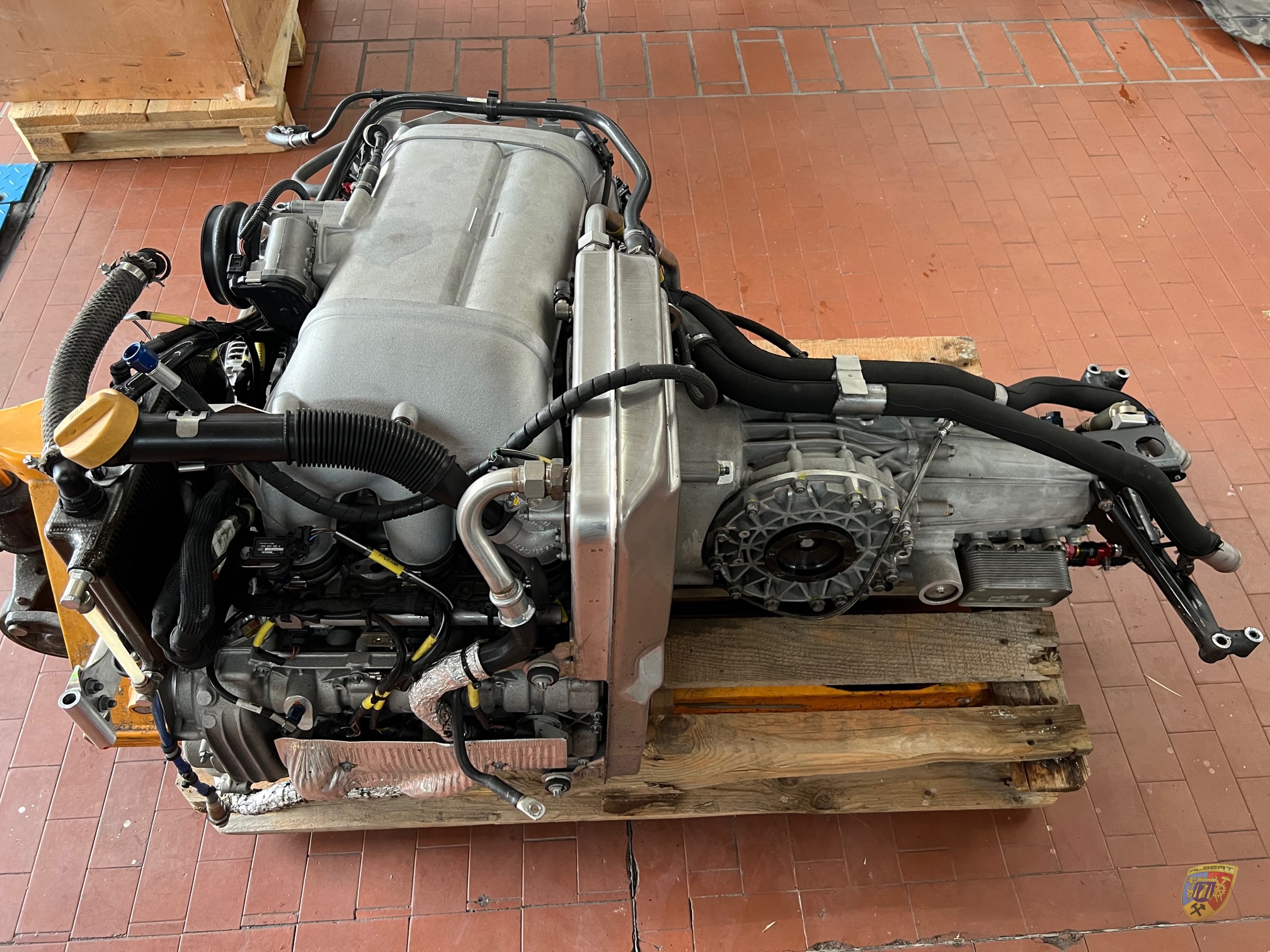 Porsche 997 GT3 R Unfallschaden Wasxxx