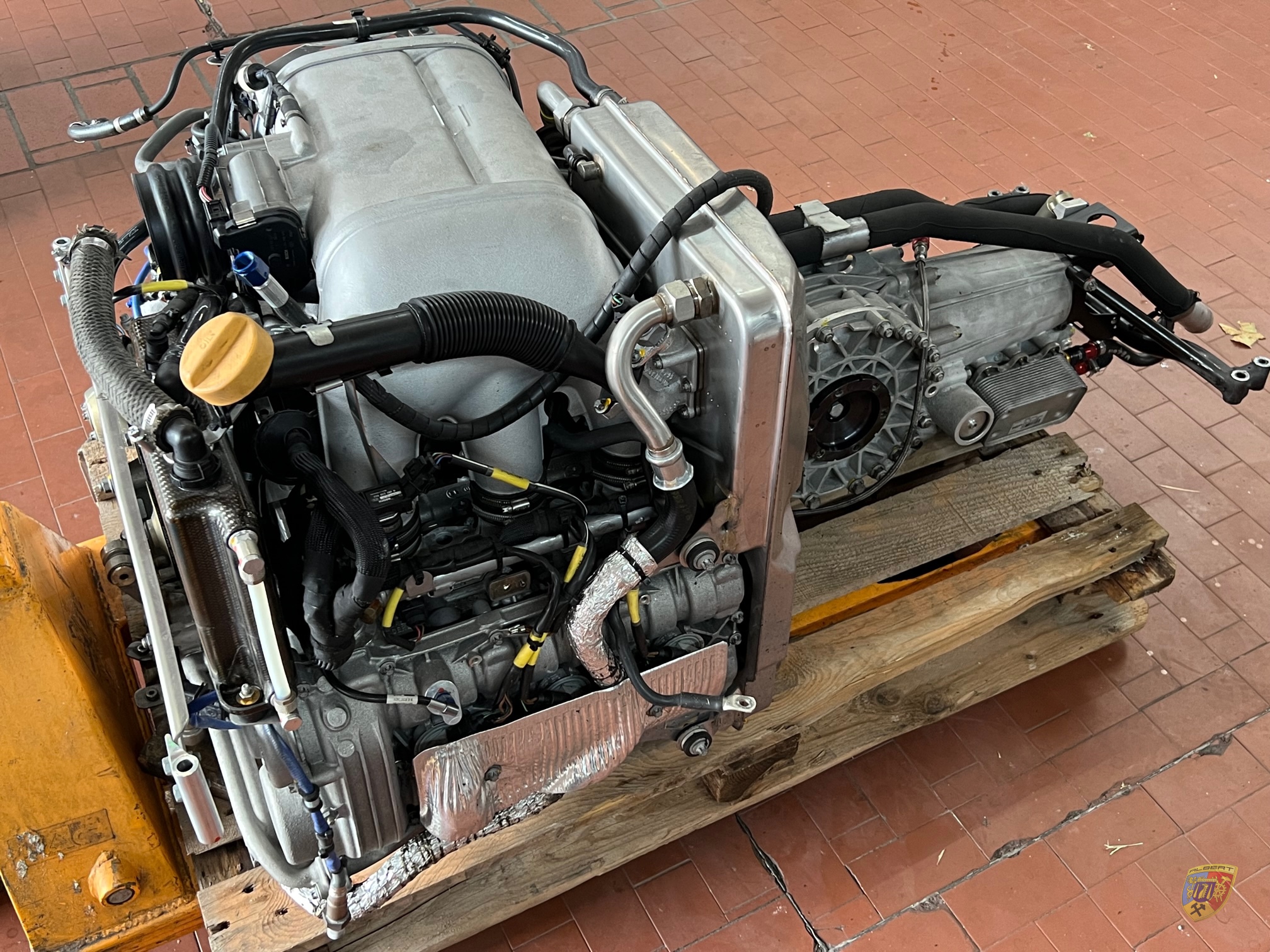 Porsche 997 GT3 R Unfallschaden Wasxxx