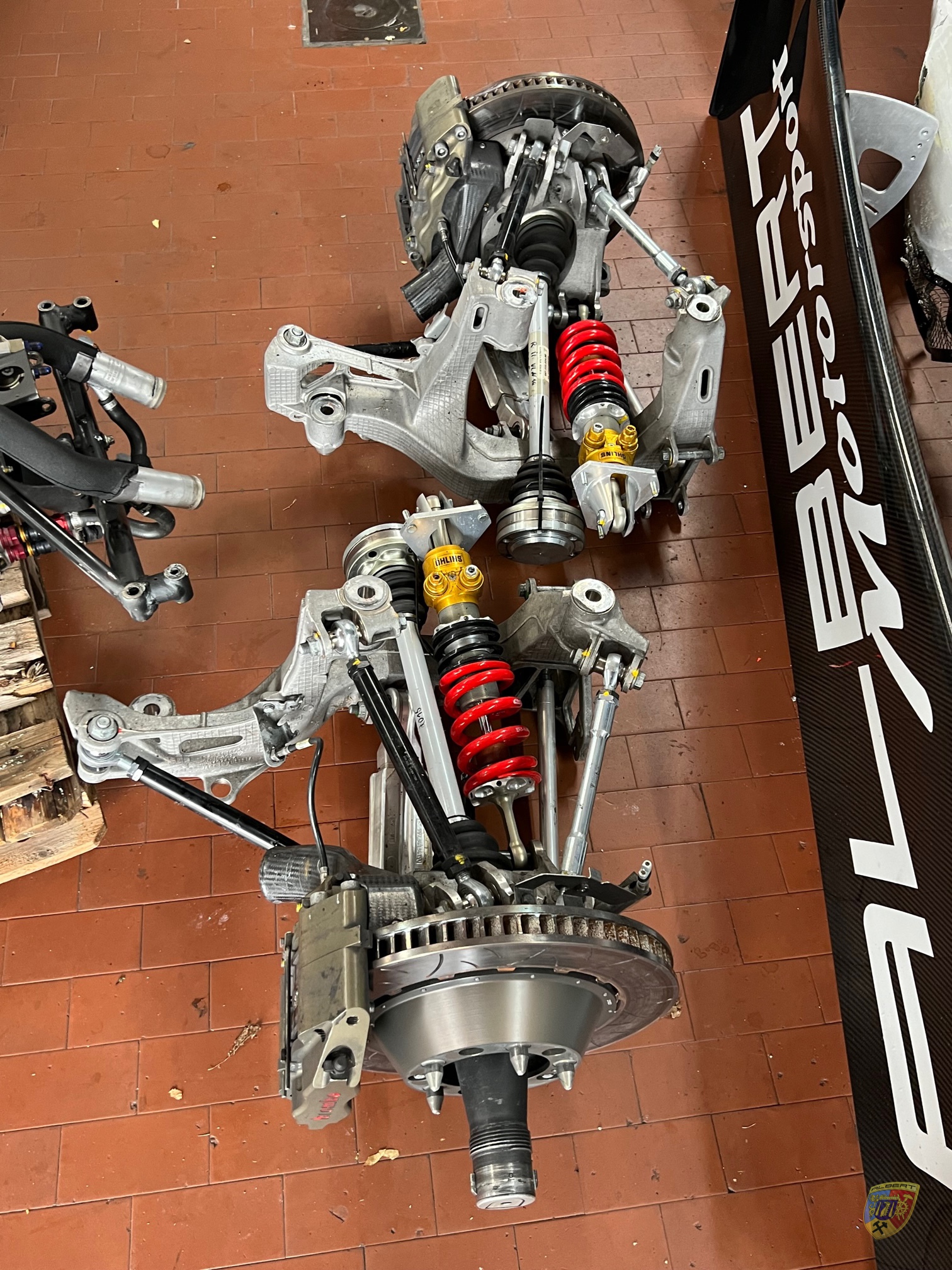 Porsche 997 GT3 R Unfallschaden Wasxxx