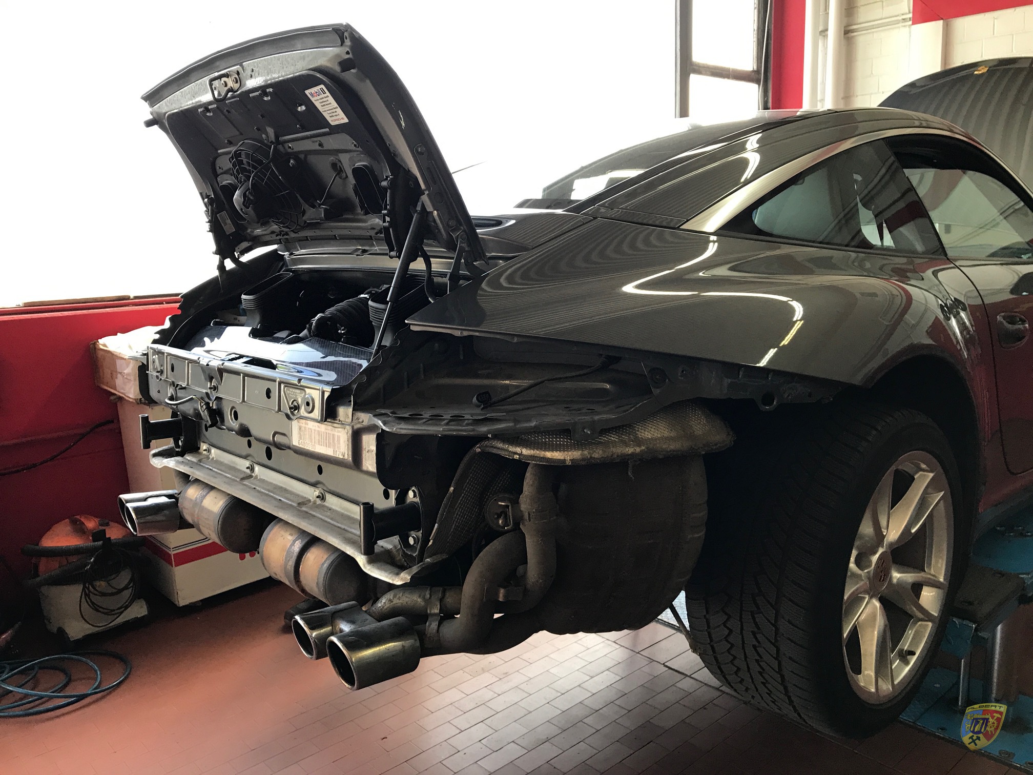 Porsche 997 Carrera Motorschaden Hagemann