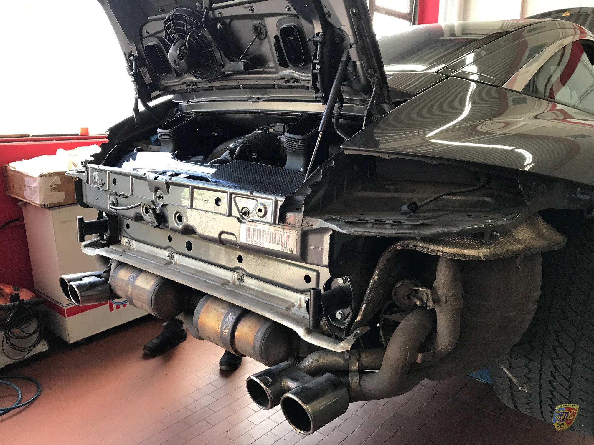 Porsche 997 Carrera Motorschaden Hagemann