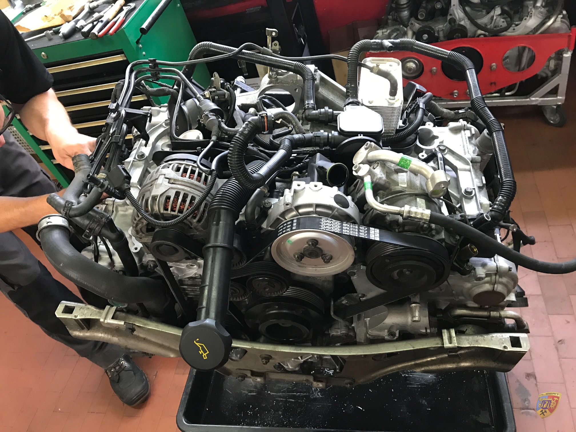 Porsche 997 Carrera Motorschaden Kunde Klxxxx