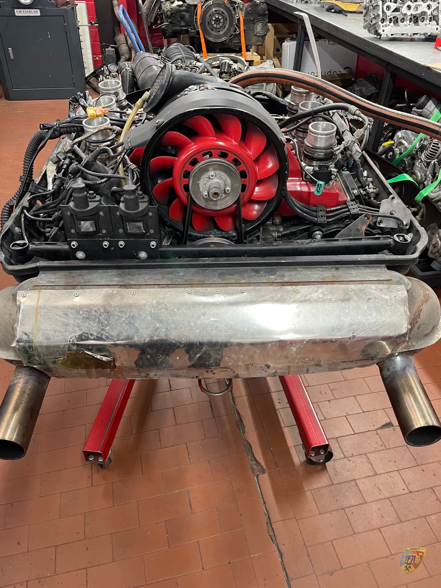 Porsche 911 RSR Motorschaden Revision
