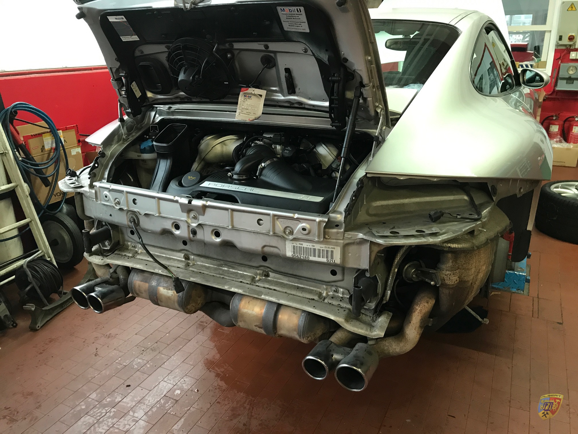 Porsche 997 Carrera Motorschaden Kunde Klxxxx