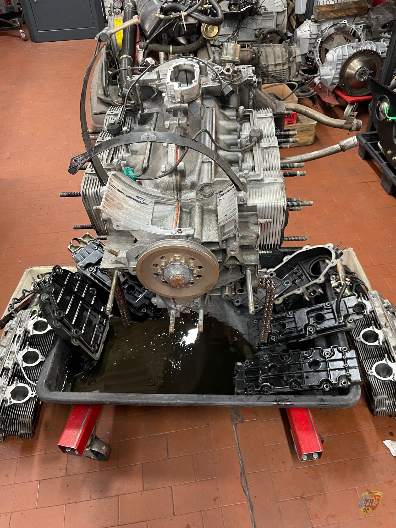 Porsche 911 RSR Motorschaden Revision