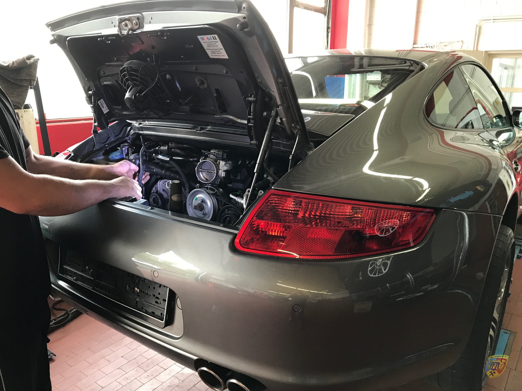 Porsche 997 Carrera Motorschaden Kunde Klxxxx