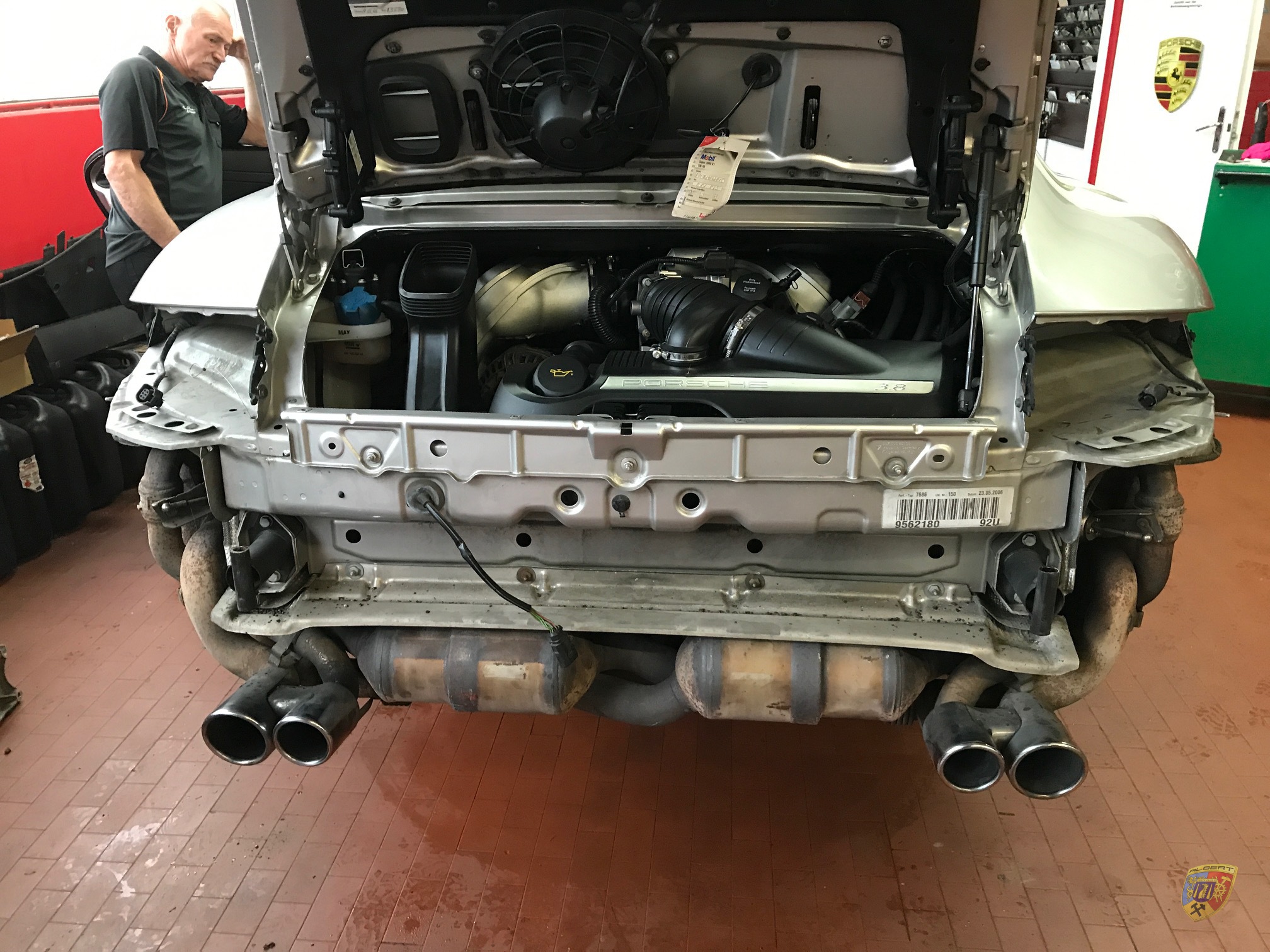 Porsche 997 Carrera Motorschaden Kunde Klxxxx