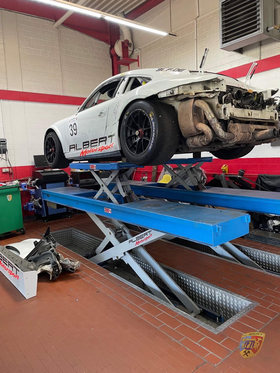 Porsche 991 GT3 Cup Unfallschaden van Sprxxxx