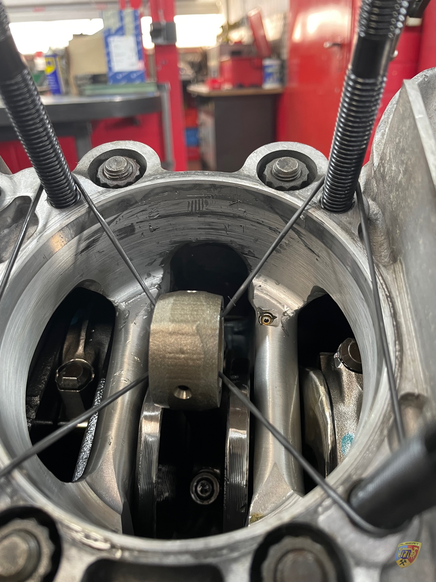 Porsche 911 RSR Motorschaden Revision