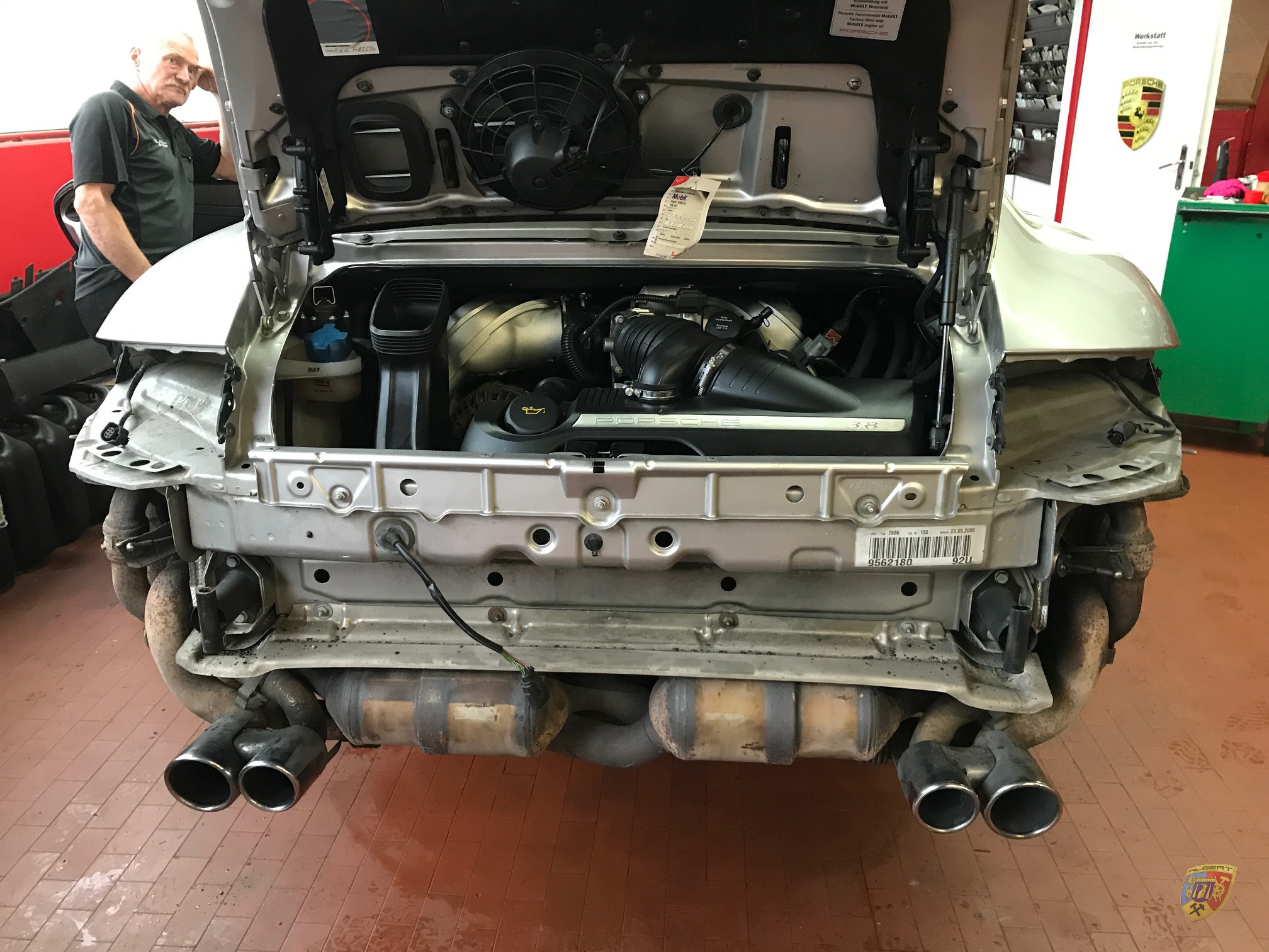 Porsche 997 Carrera Motorschaden Kunde Klxxxx