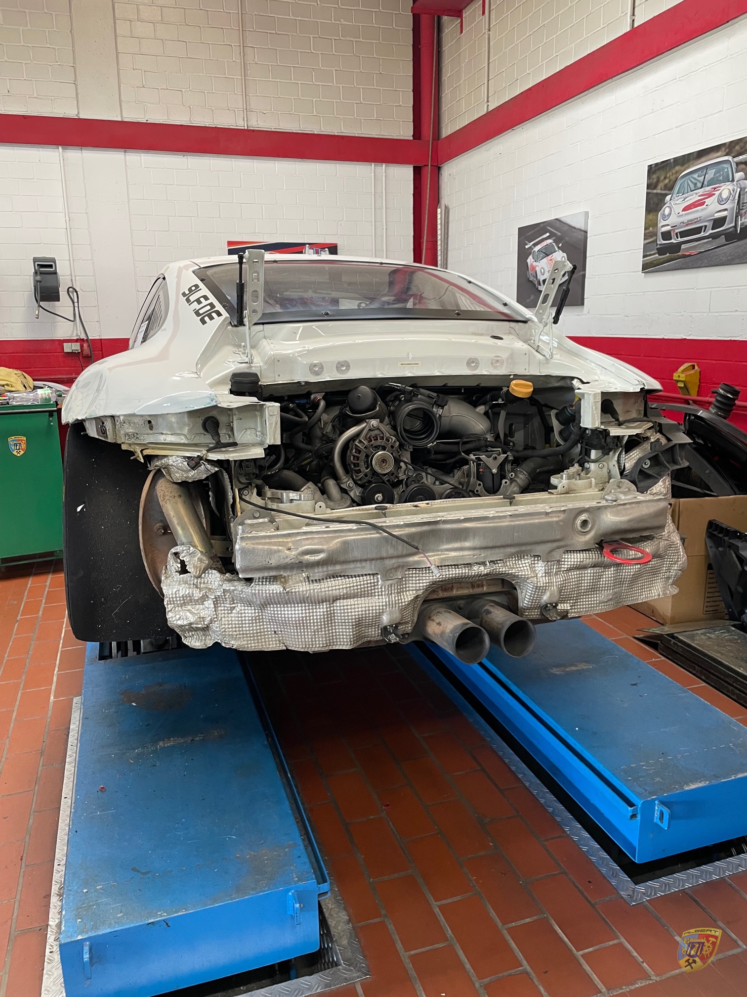 Porsche 991 GT3 Cup Unfallschaden van Sprxxxx