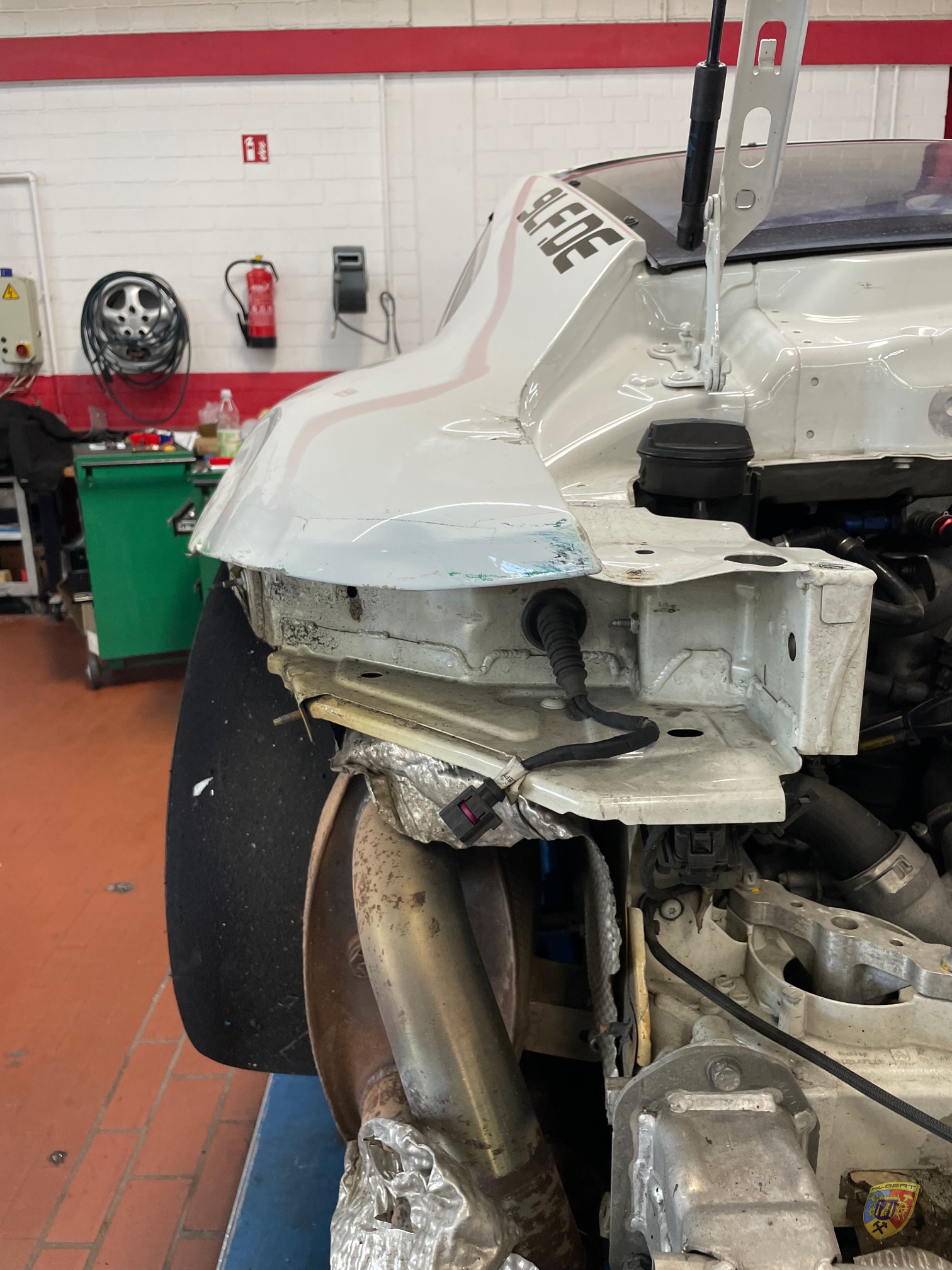 Porsche 991 GT3 Cup Unfallschaden van Sprxxxx