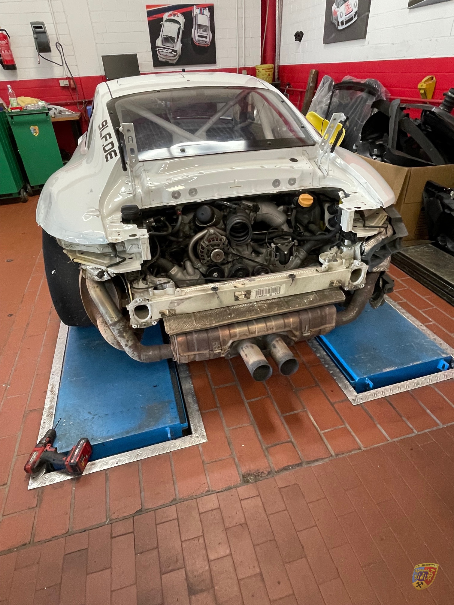 Porsche 991 GT3 Cup Unfallschaden van Sprxxxx