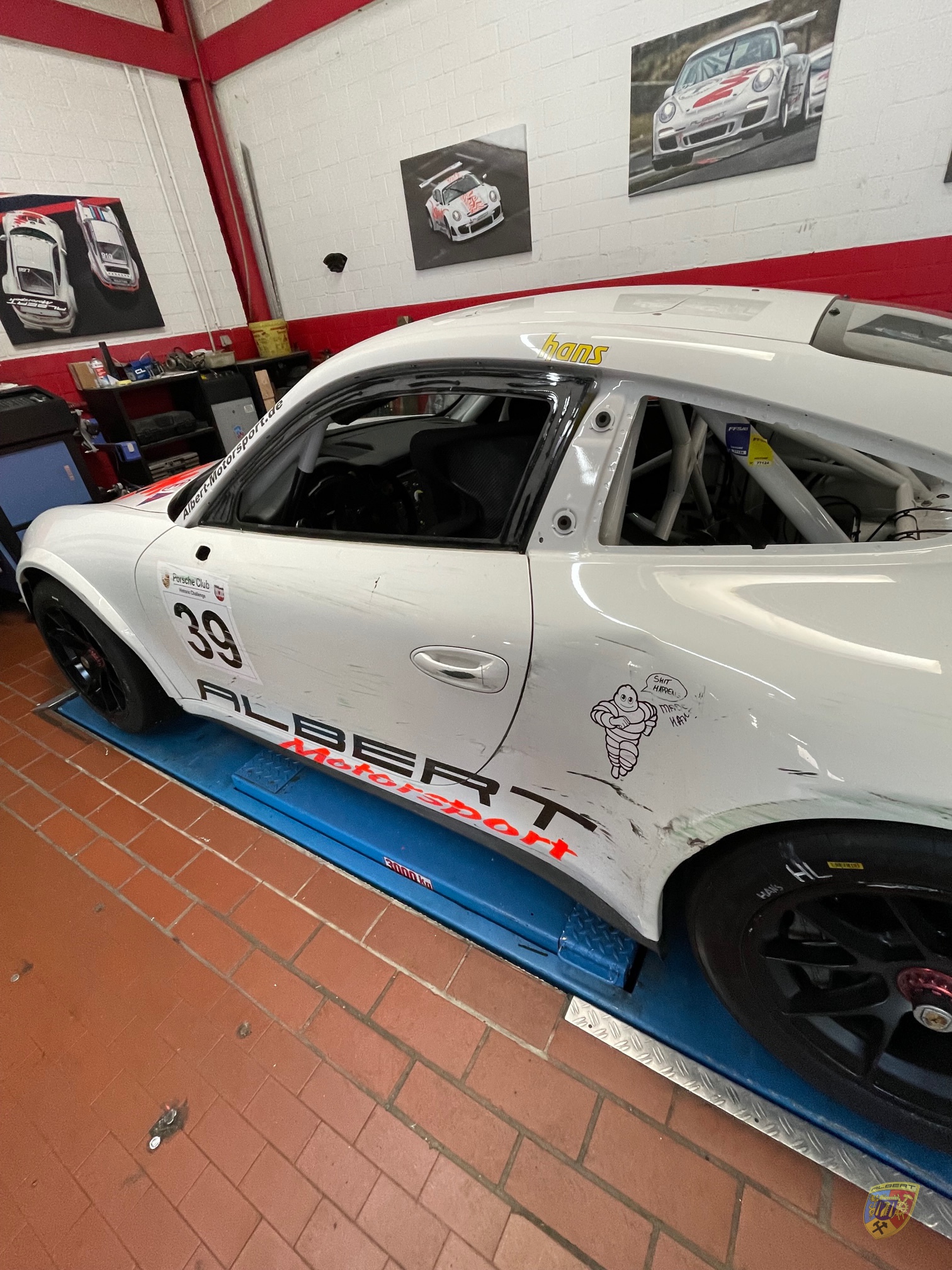 Porsche 991 GT3 Cup Unfallschaden van Sprxxxx