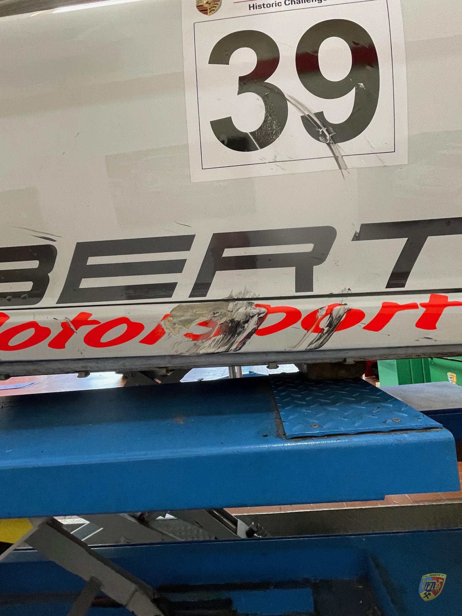 Porsche 991 GT3 Cup Unfallschaden van Sprxxxx