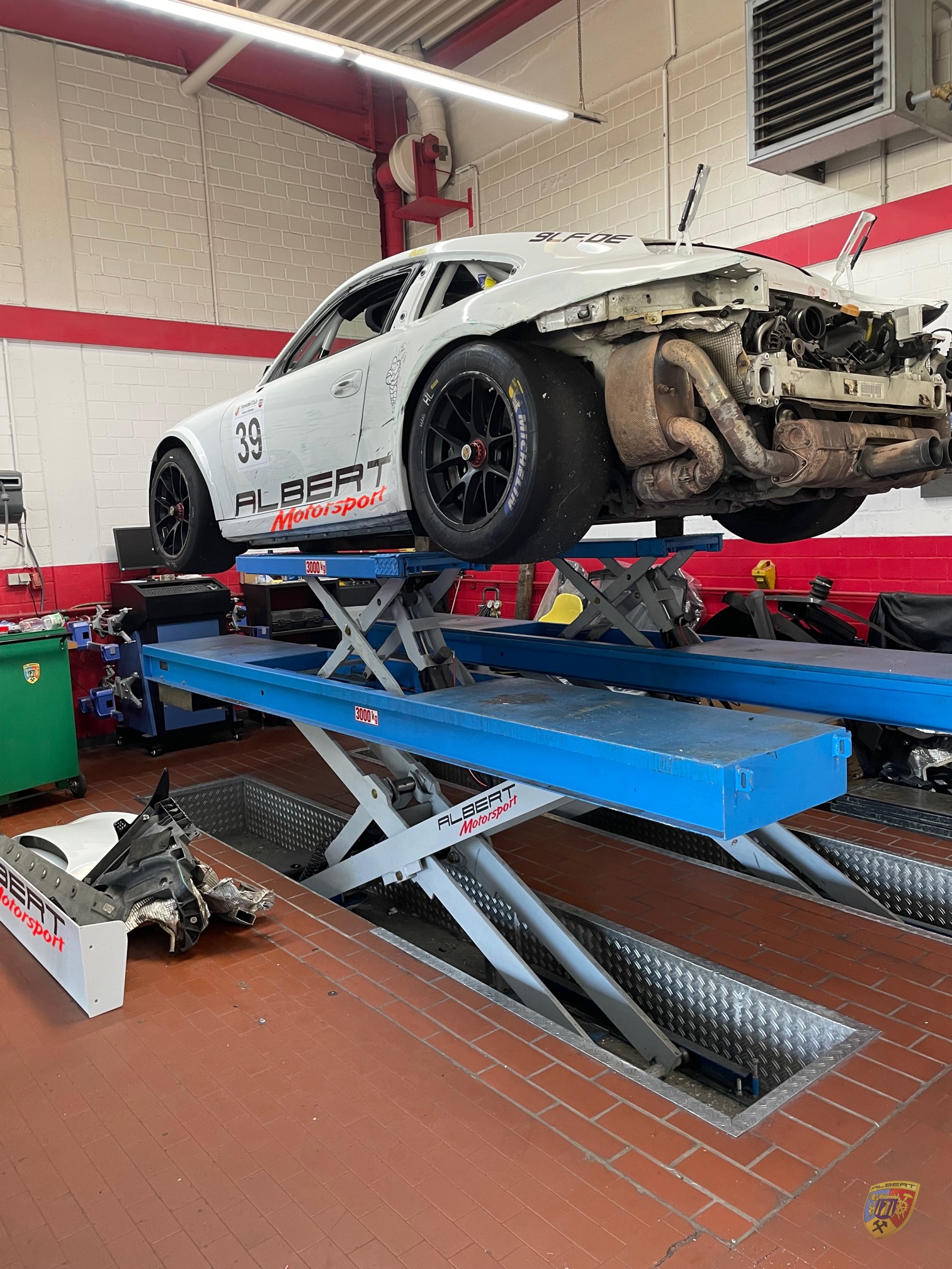 Porsche 991 GT3 Cup Unfallschaden van Sprxxxx