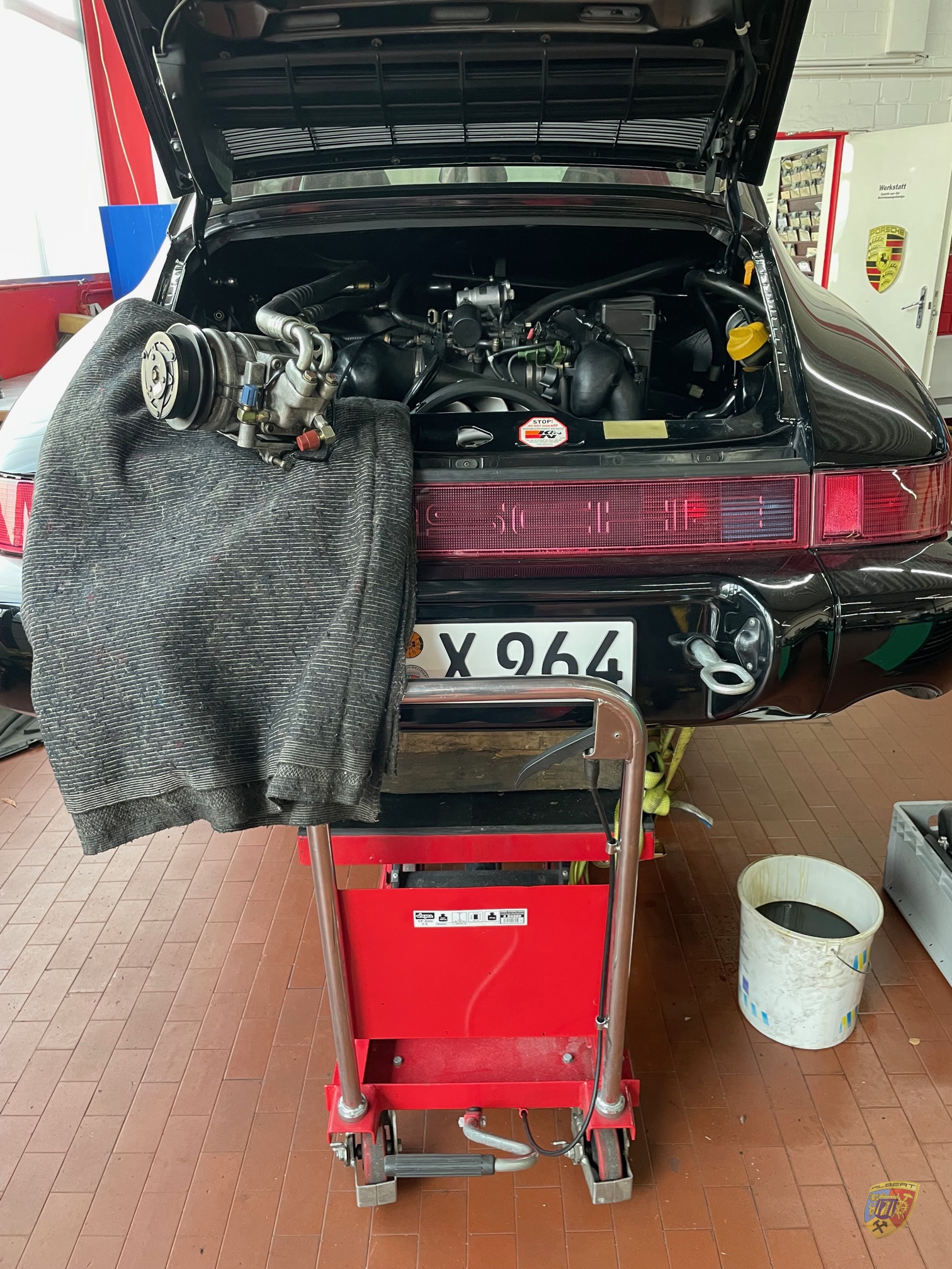 Motorschaden Porsche 964 Fuxxxx