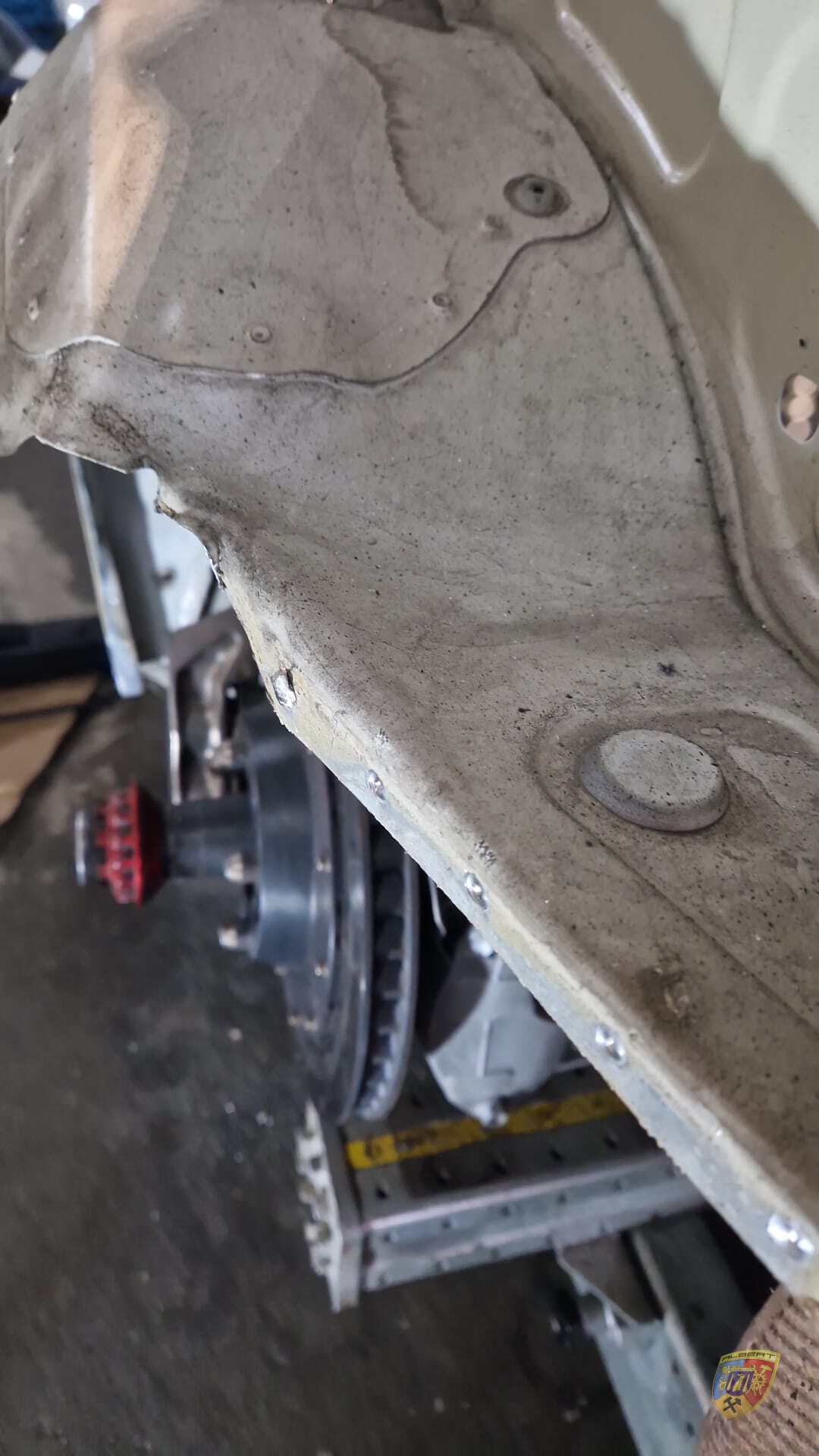 991 GT3 Cup Unfallreparatur