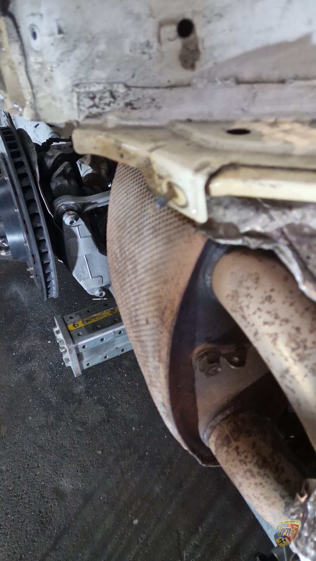 991 GT3 Cup Unfallreparatur
