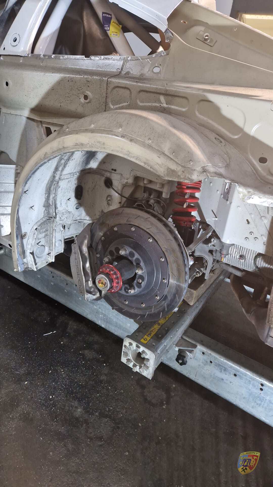 991 GT3 Cup Unfallreparatur