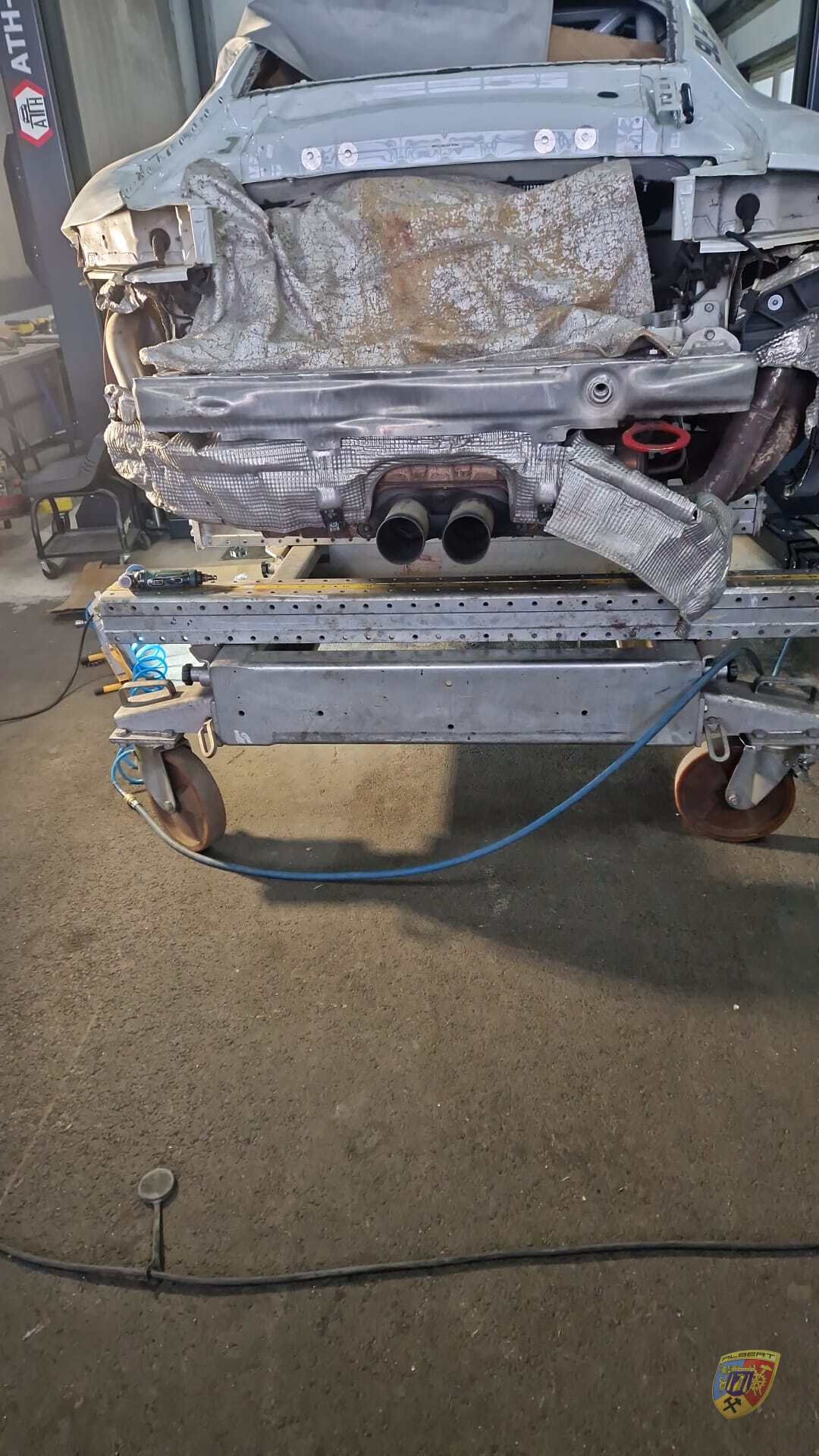 991 GT3 Cup Unfallreparatur