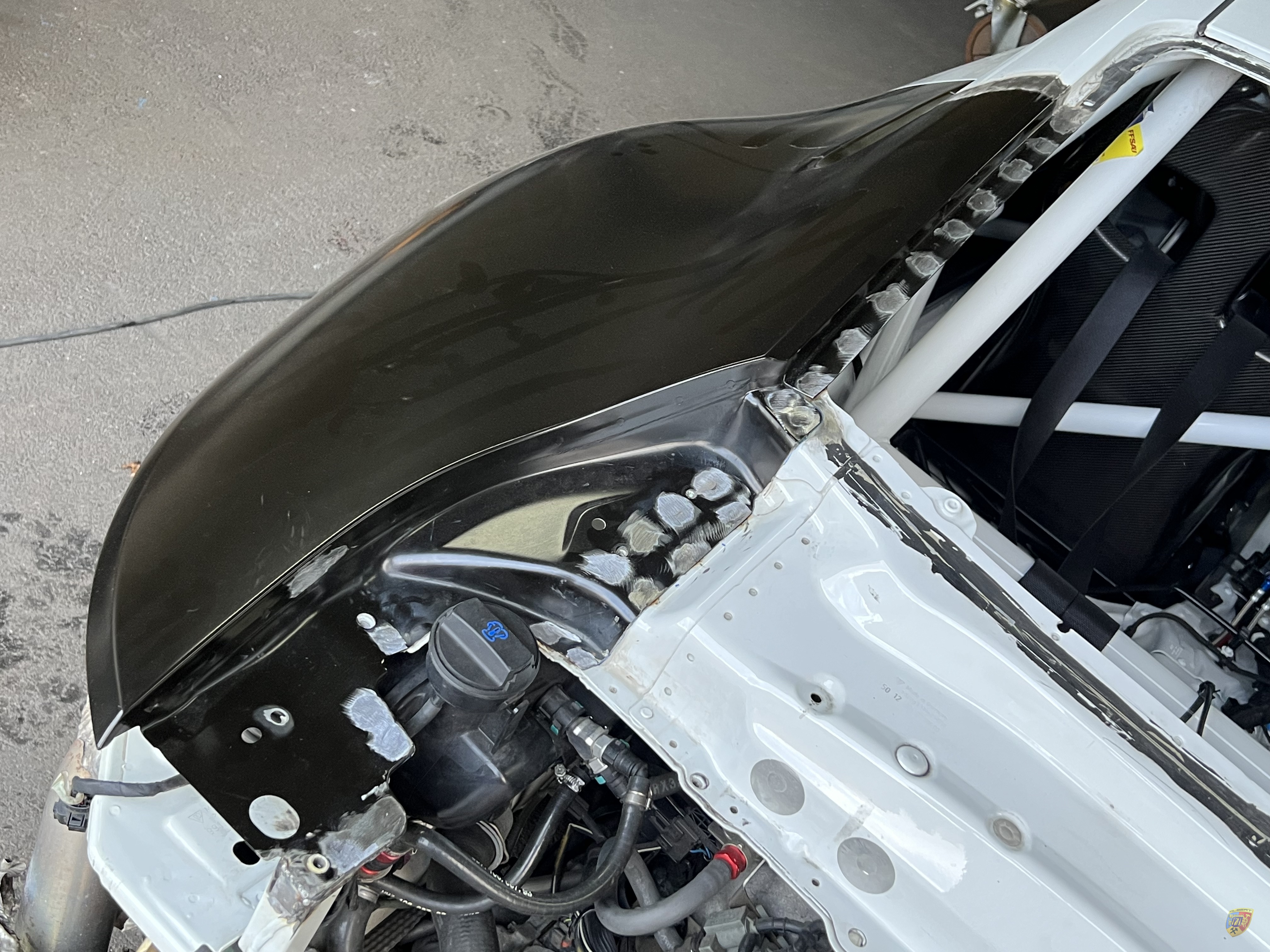 Porsche 991 GT3 Cup Unfallschaden van Sprxxxx