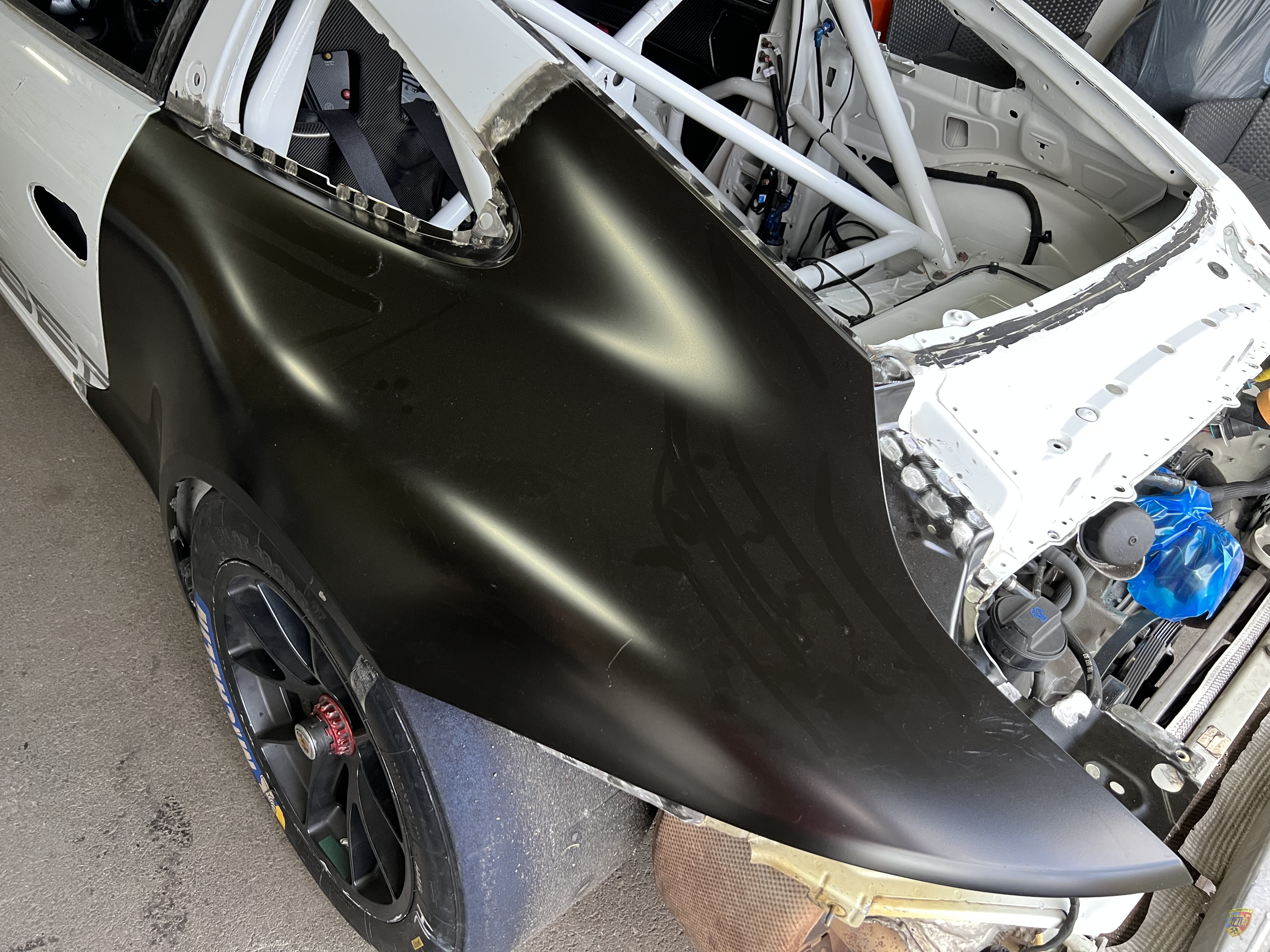 Porsche 991 GT3 Cup Unfallschaden van Sprxxxx