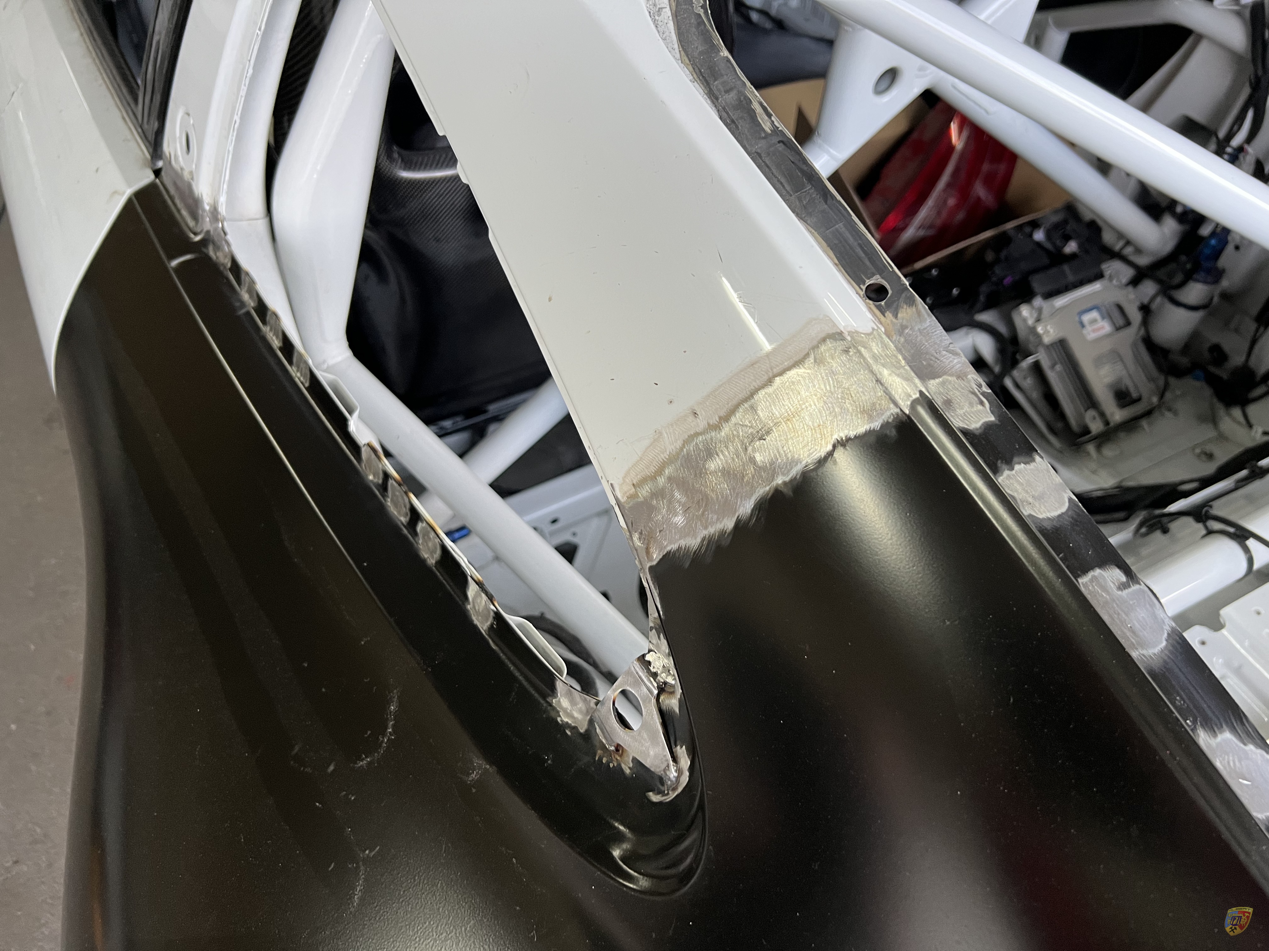 Porsche 991 GT3 Cup Unfallschaden van Sprxxxx
