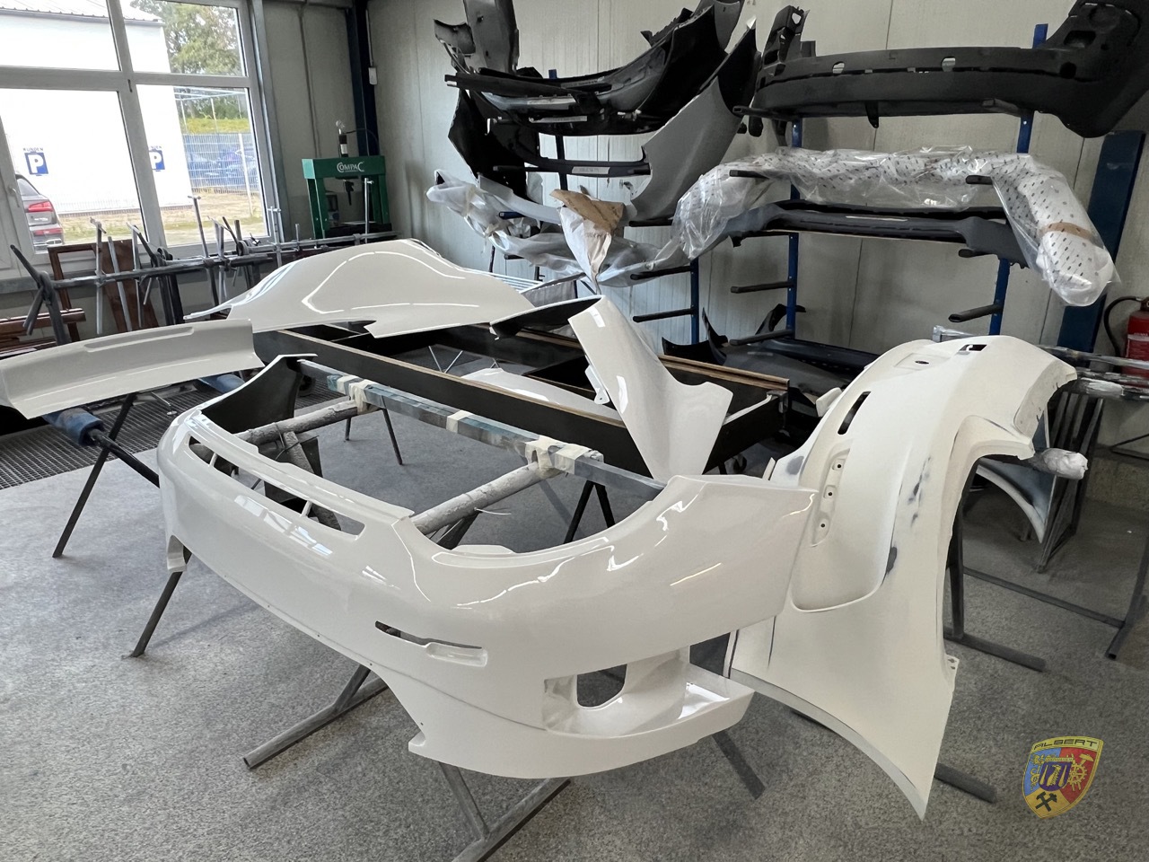 Porsche 997 GT3 R Unfallschaden Wasxxx