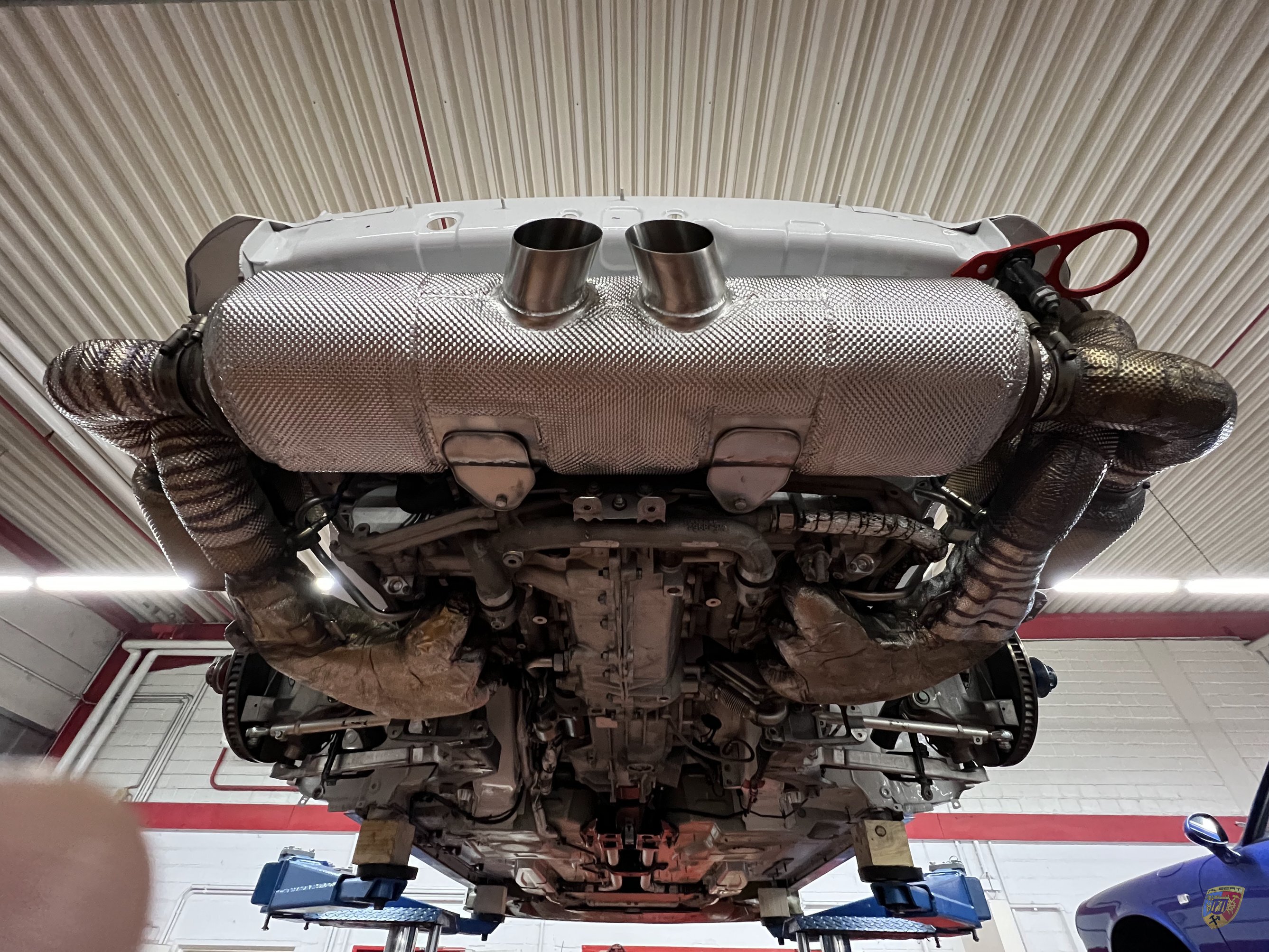 Porsche 997 GT3 R Unfallschaden Wasxxx