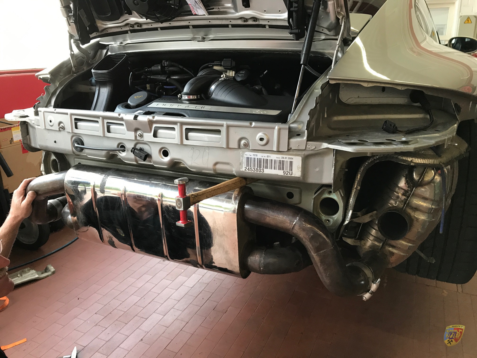 Porsche 997 Carrera Motorschaden Kunde Krxxxx