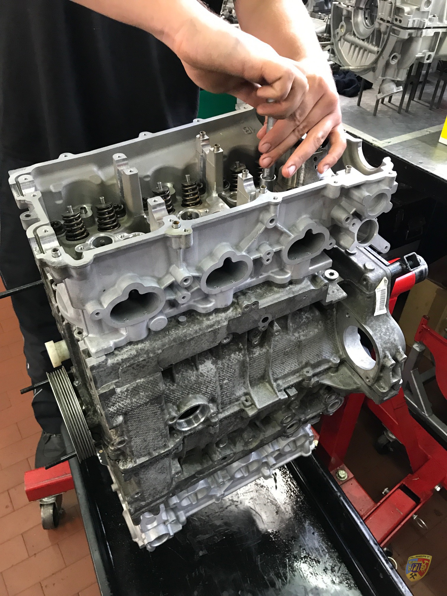 Porsche 997 Carrera Motorschaden Kunde Krxxxx