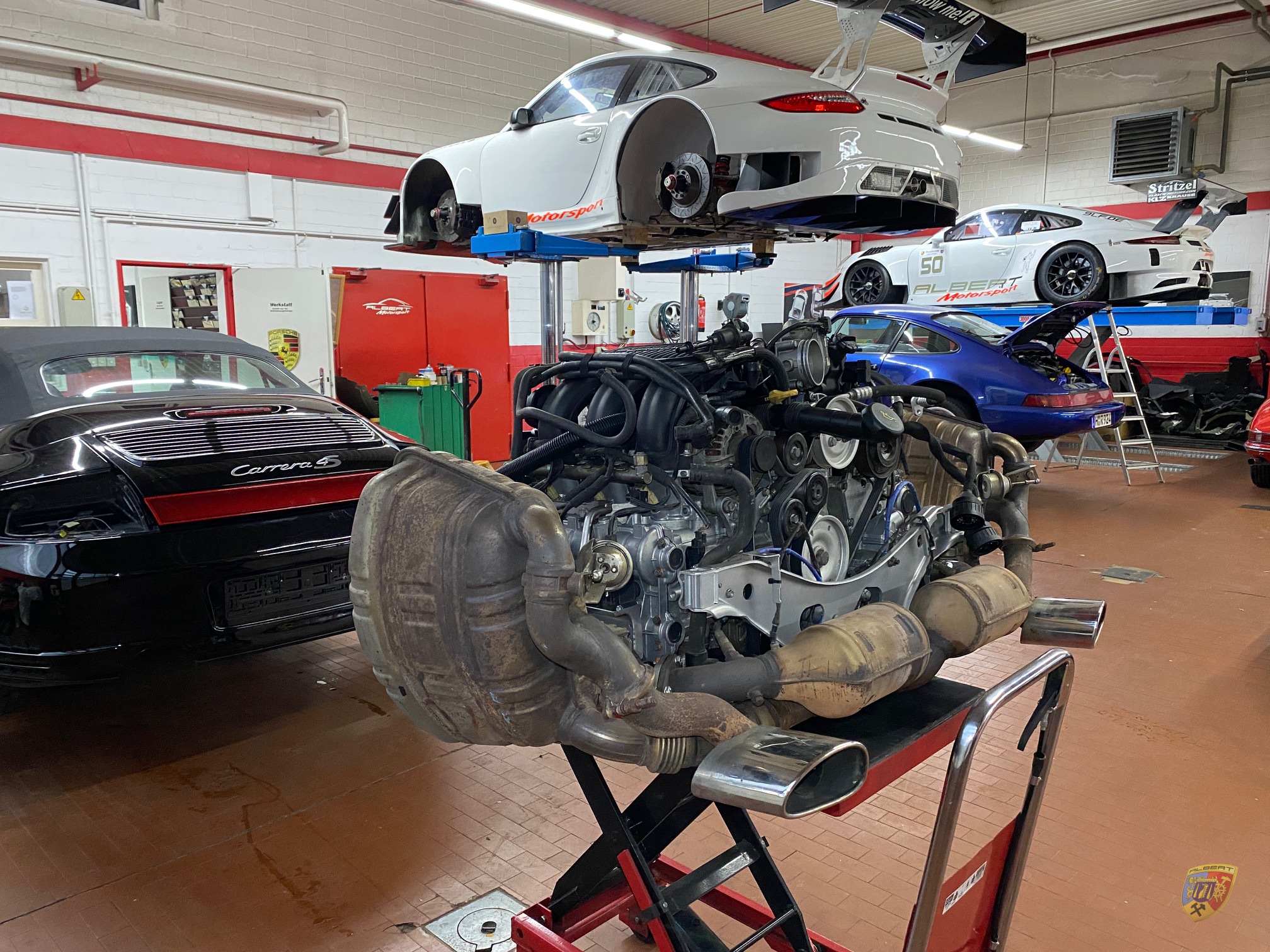 Porsche 996 Cabrio 4S Motorschaden Dr. Rexx / Komm. Seegers