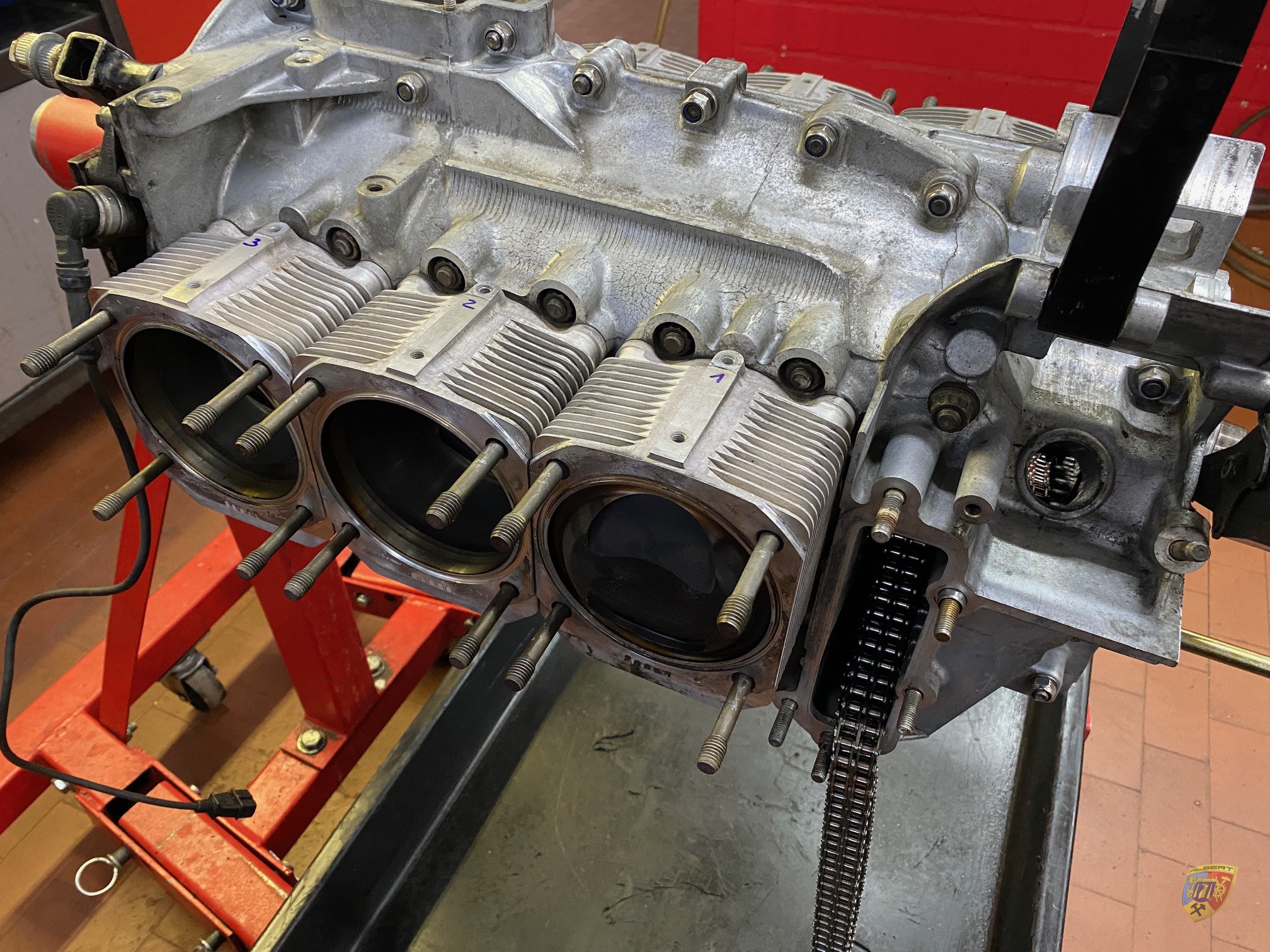 Motorschaden Porsche 964 Fuxxxx Reparatur bei Albert Motorsport