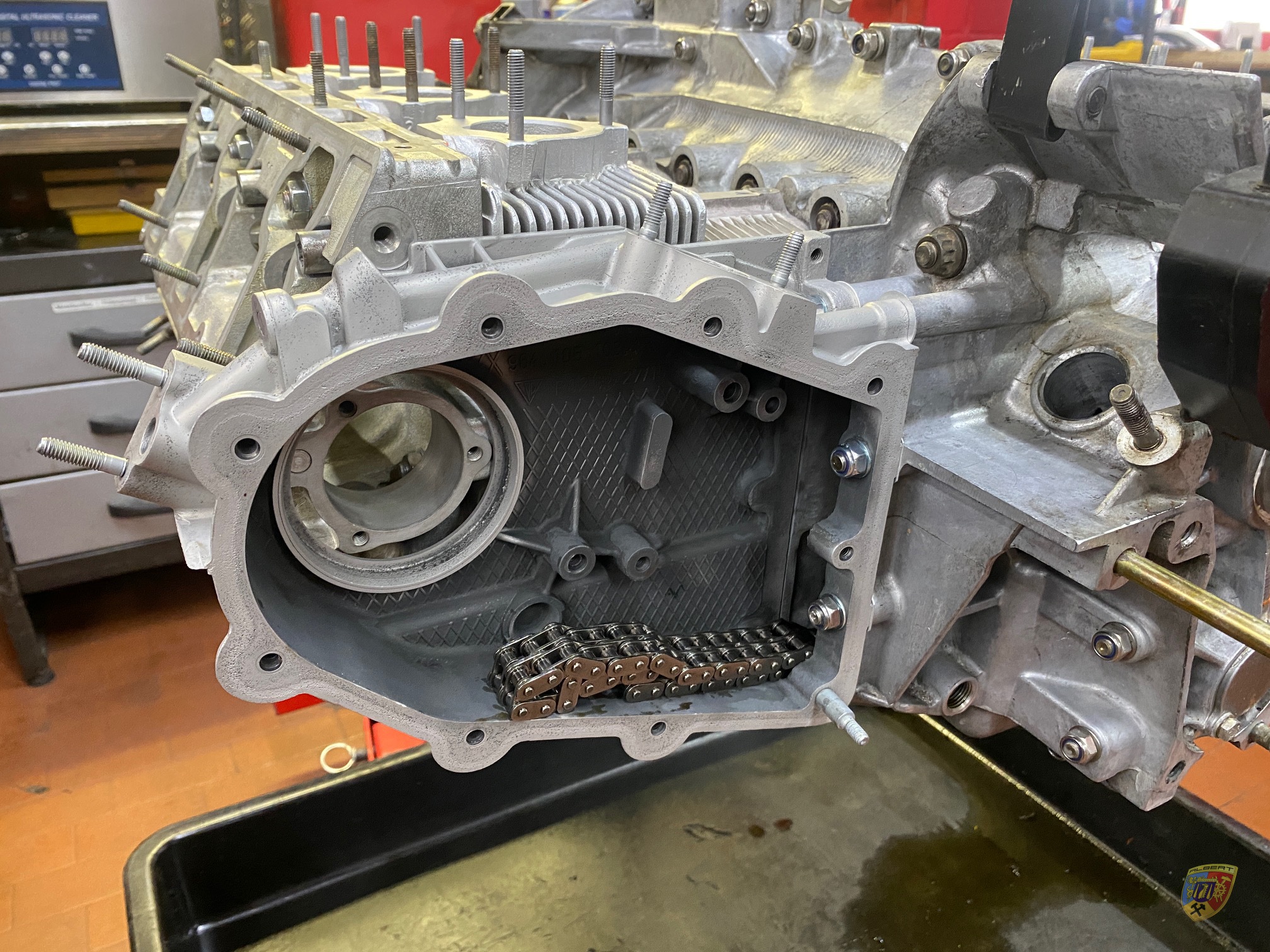 Motorschaden Porsche 964 Fuxxxx Reparatur bei Albert Motorsport