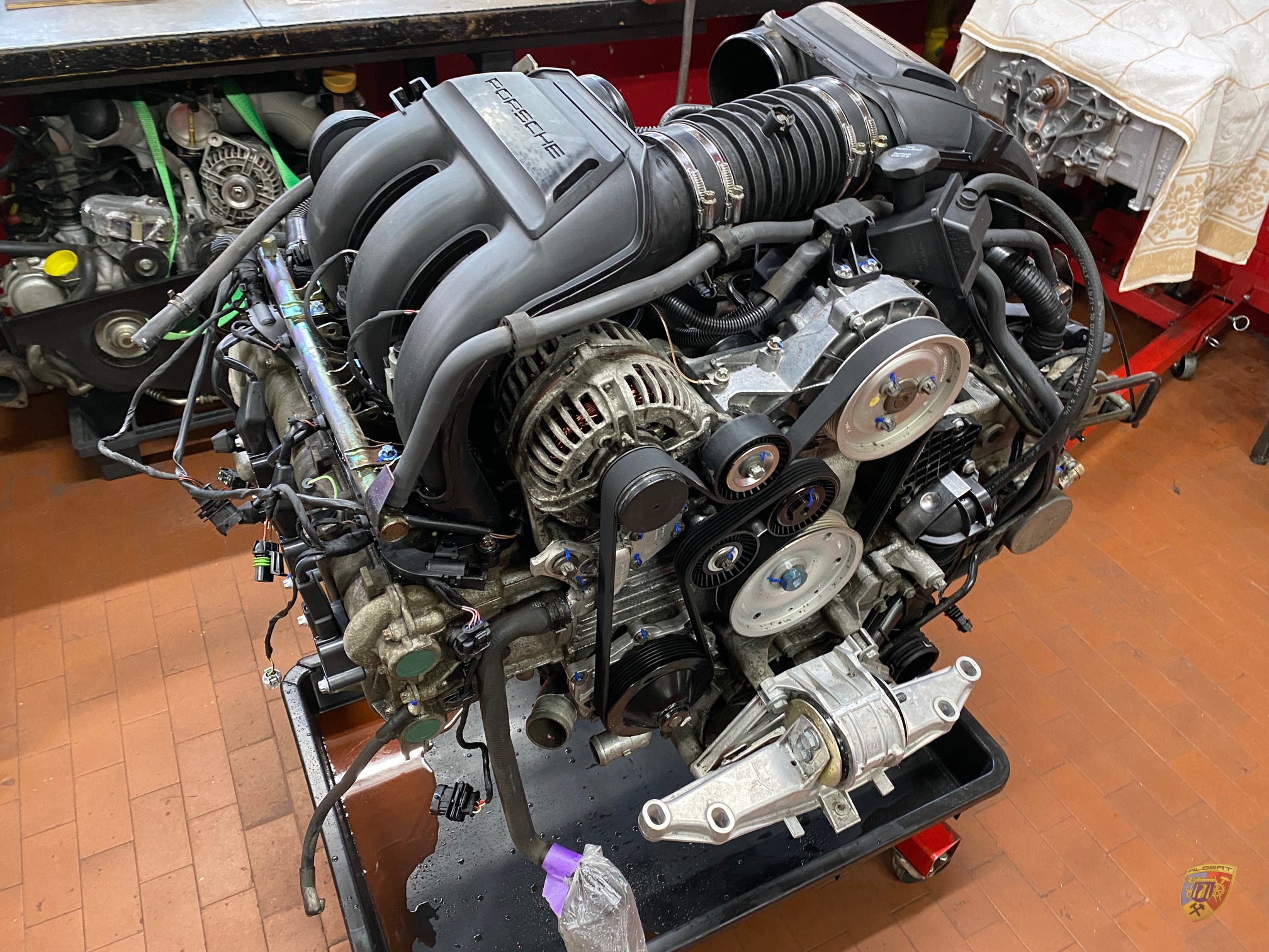 Porsche 987 Bijonxx Motorschaden Reparatur durch Albert Motorsport