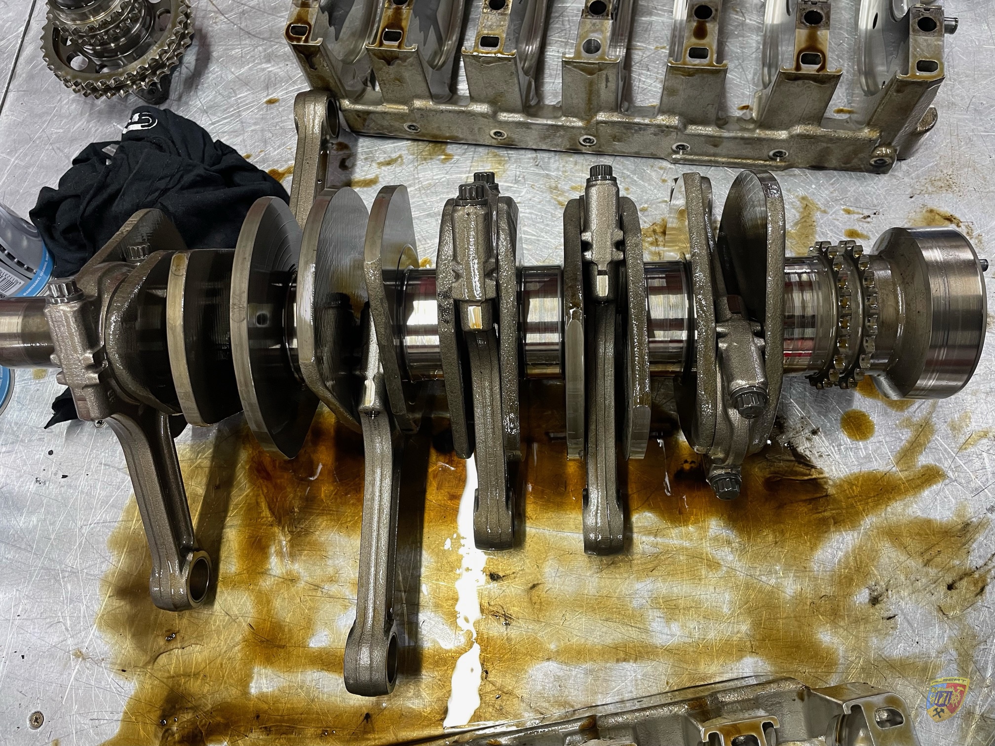 Porsche 996 Carrera Motorschaden Hoffxxxx Reparatur und Upgrade auf 3.8 Liter bei Albert Motorsport