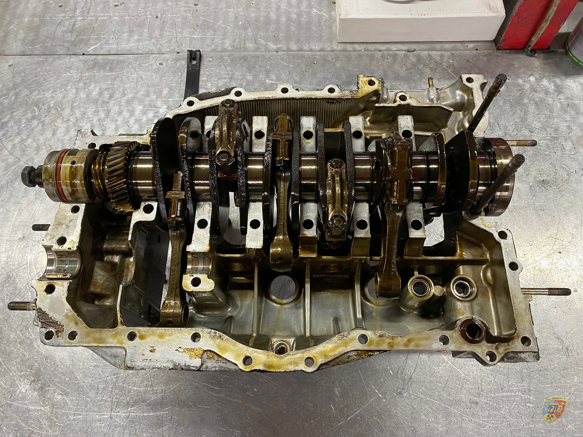 Porsche 964 Carrera Motorschaden Getriebeschaden Geixxx bei Albert Motorsport