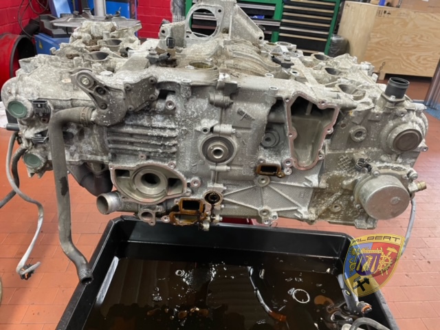 Porsche Cayman Motorschaden Gromxxx Reparatur bei Albert Motorsport