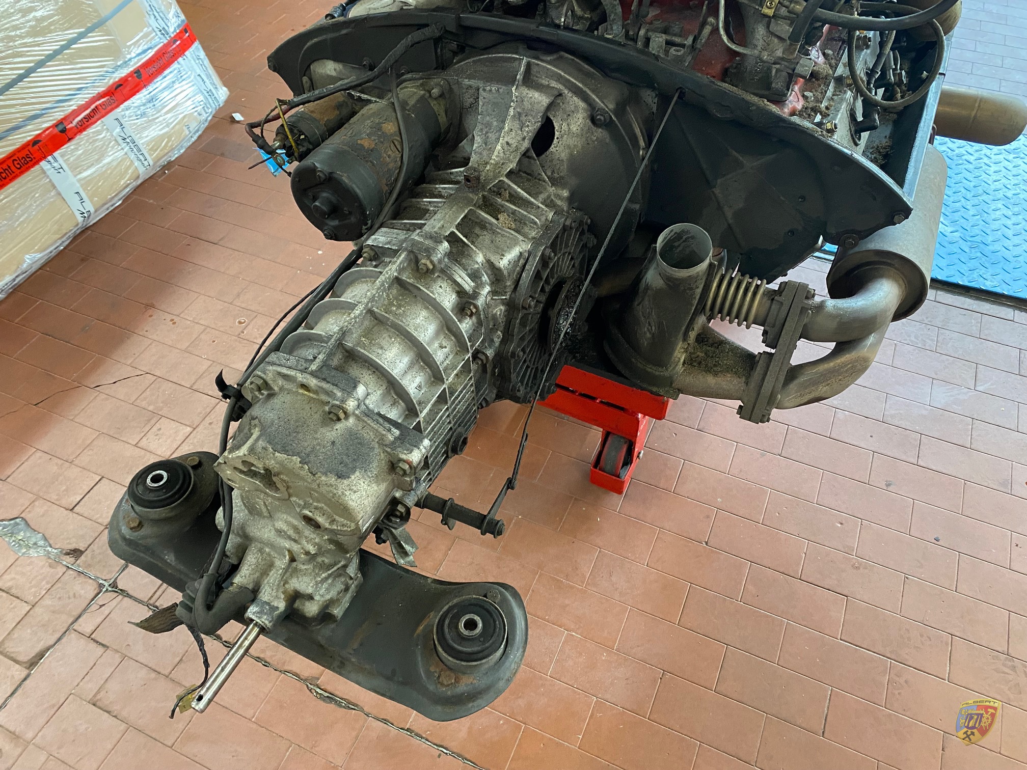 Porsche 911 Carrera Getriebe Gissxxxx Reparatur bei Albert Motorsport