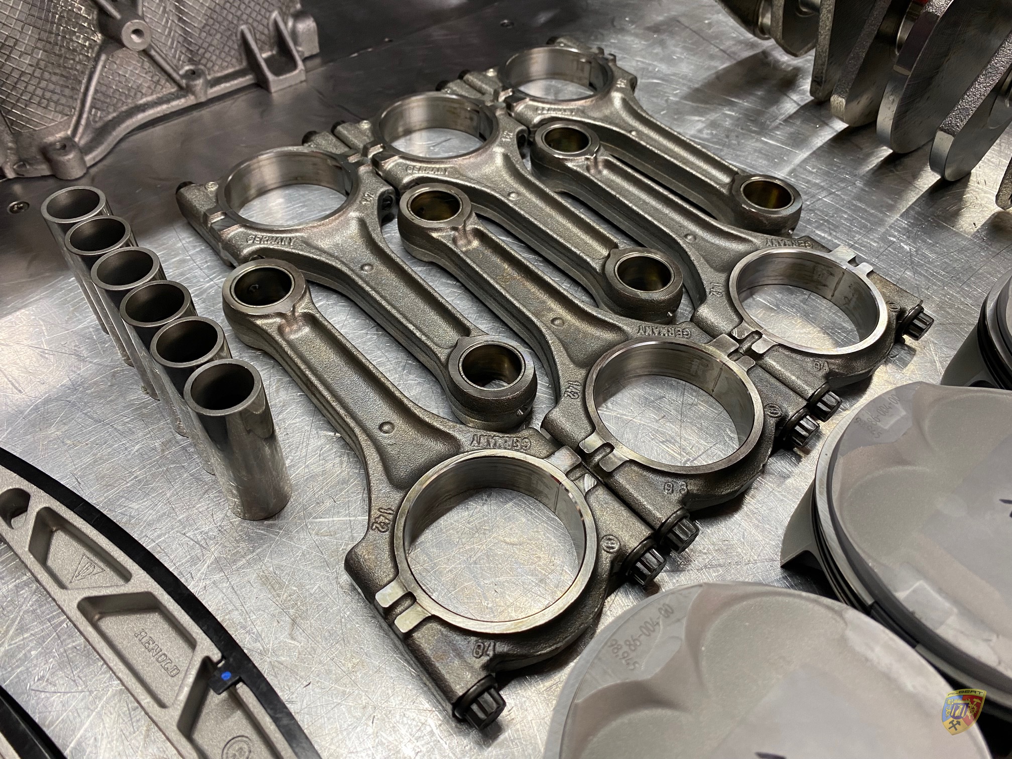 Porsche 997 Carrera Motorschaden Abu Dhabi Reparatur bei Albert Motorsport