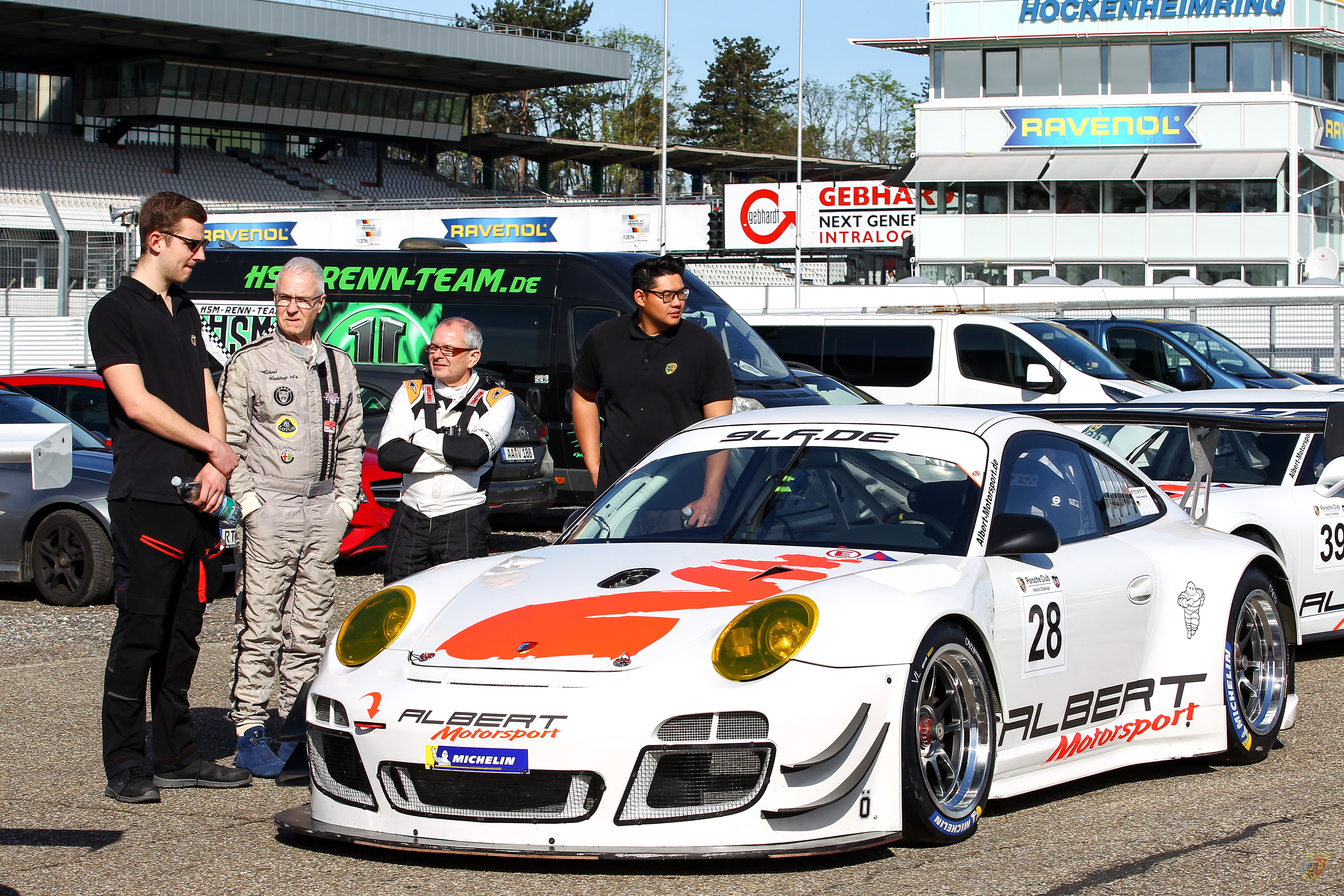 PCHC Hockenheim Auftaktrennen 2024 Team Albert Motorsport