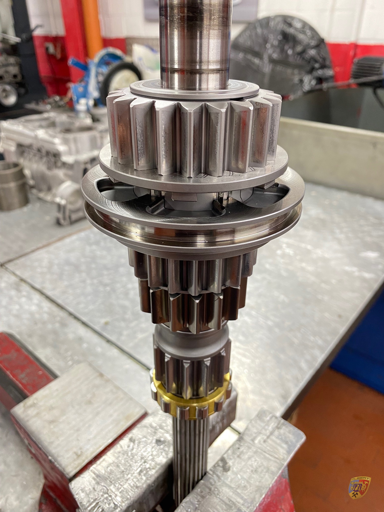 Porsche 997 GT3 Cup Getriebe Revision Glassxxx bei Albert Motorsport