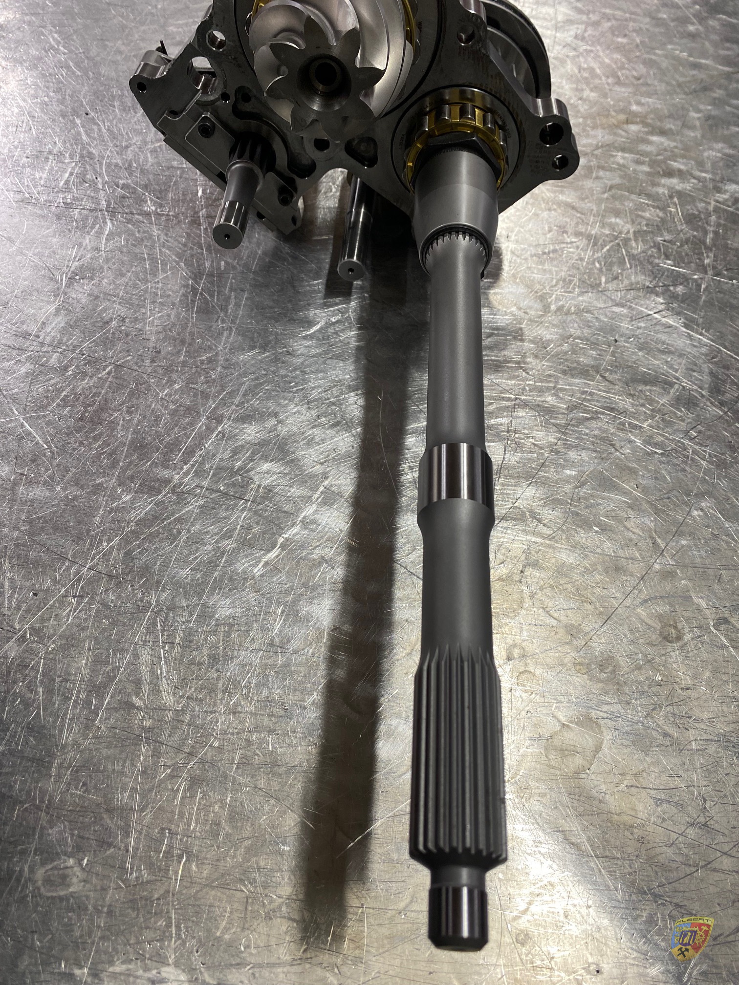 Porsche 997 GT3 Cup Getriebe Revision Glassxxx bei Albert Motorsport
